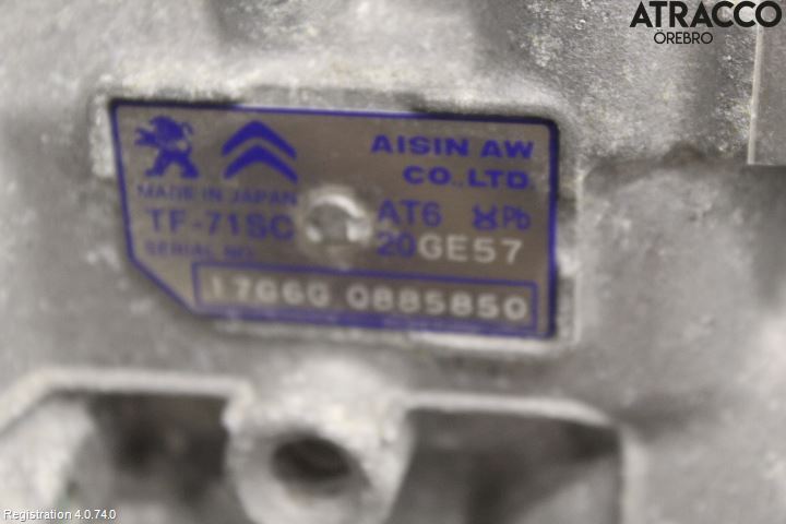 Peugeot 3008 17-24 Gearkasse Automat