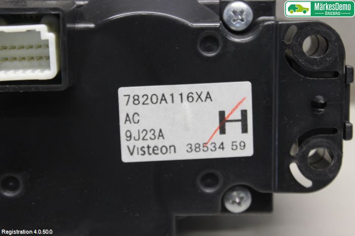 Mitsubishi LANCER 07-14 Varme Ac Betjening-Display