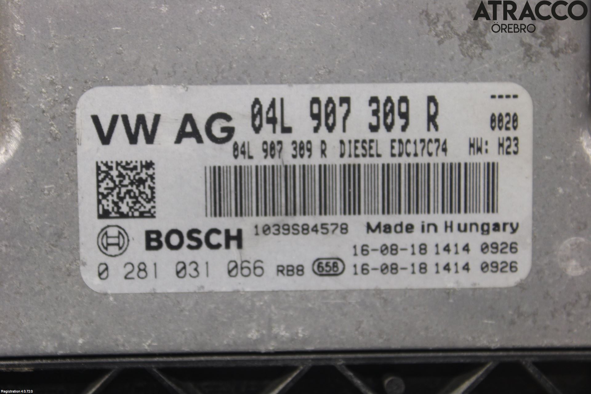 Volkswagen VW PASSAT 15-19 Styreenhet Innsprøytning