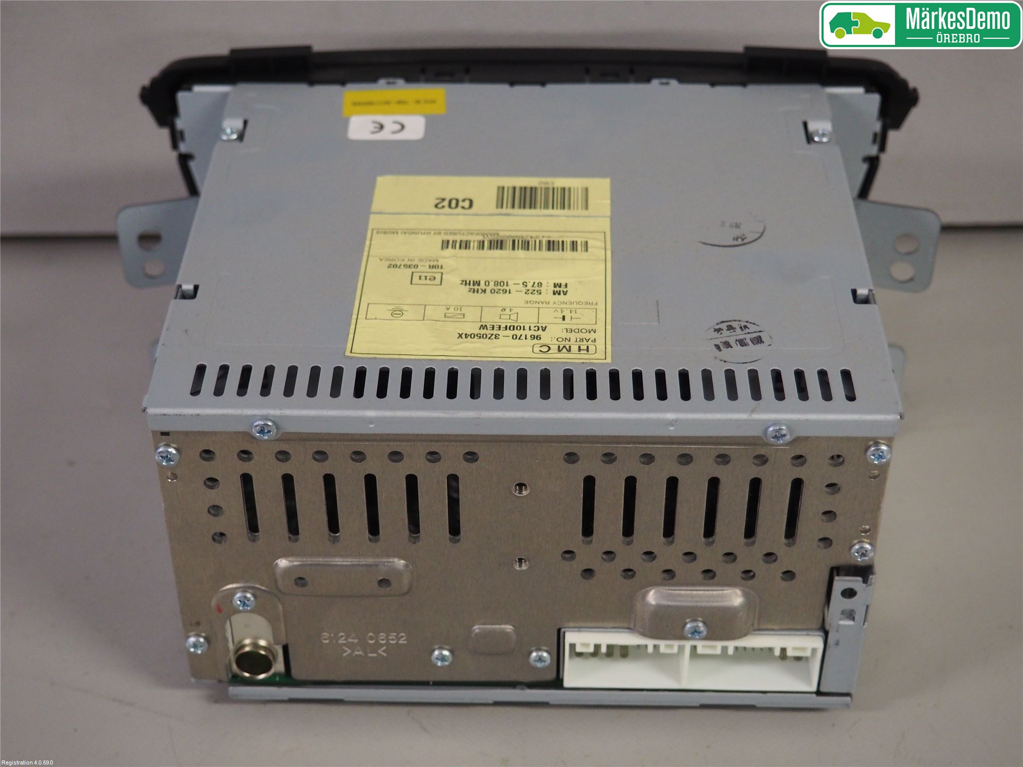 Hyundai i40 08-15 Stereo Radio Med Cd