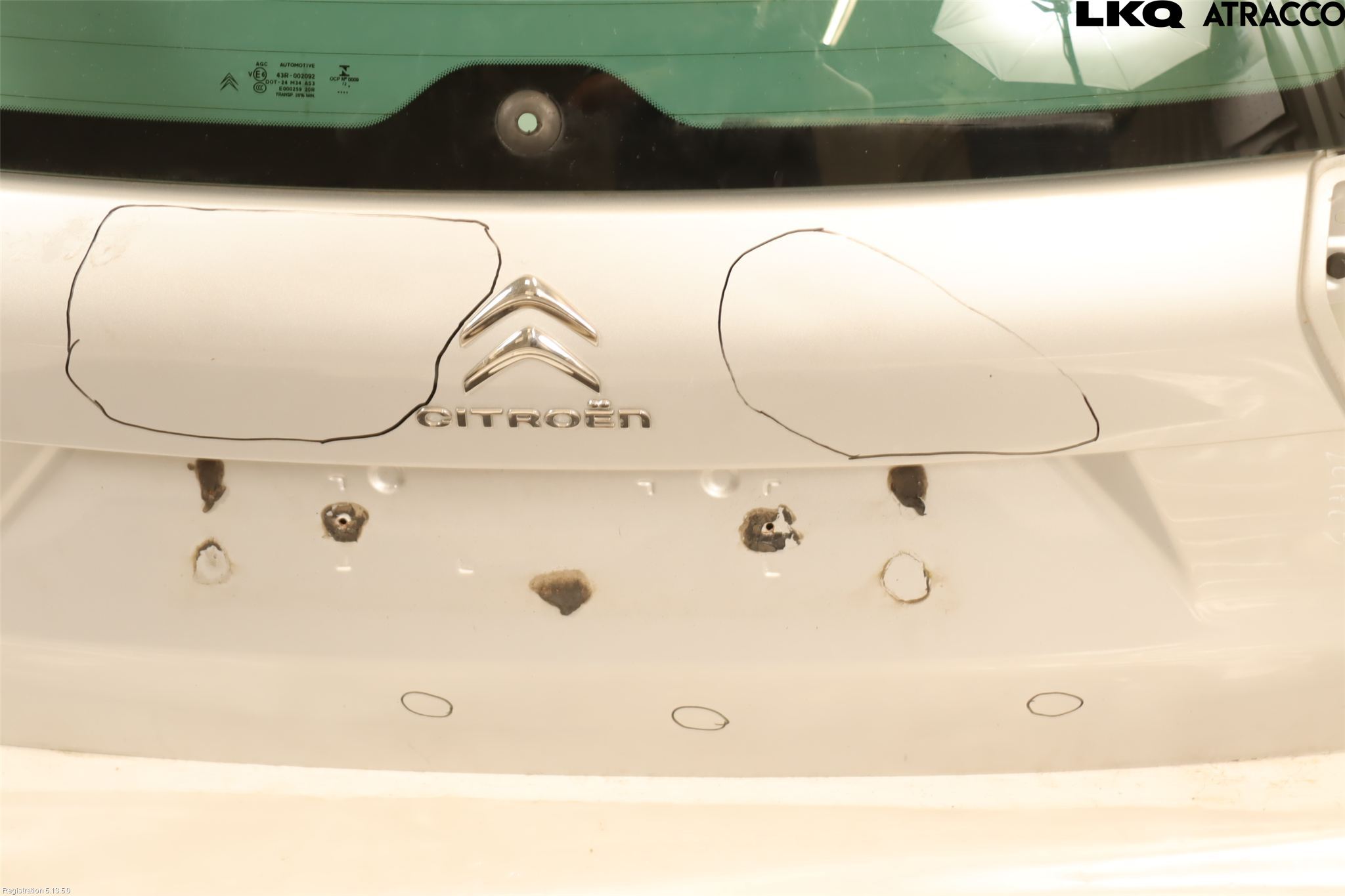 Citroen C5 08-17 Bakluke Stv