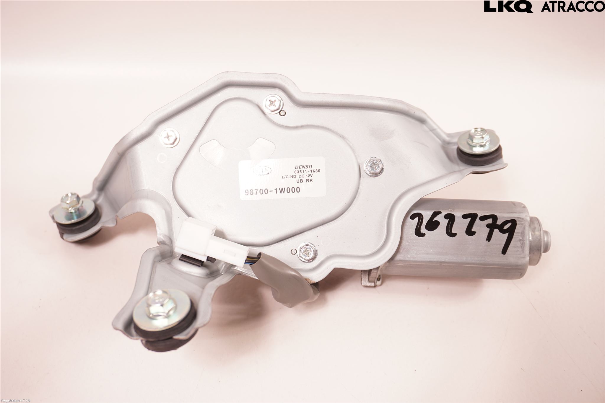 Kia RIO 12-16 Viskermotor Bakluke