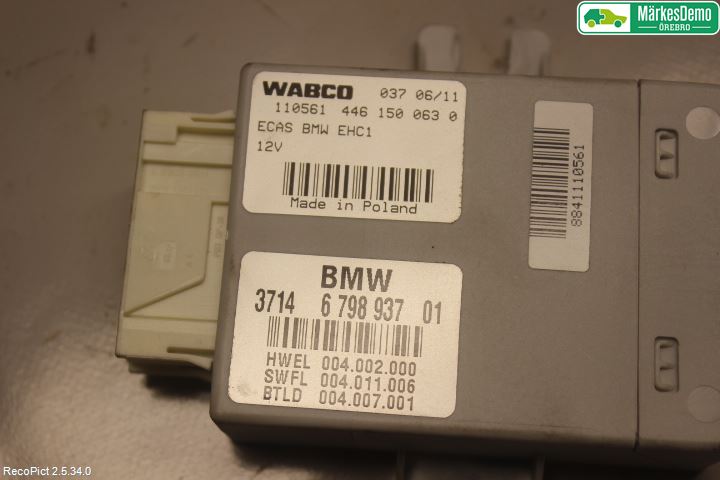 BMW 5 F10/F11/F18 09-17 Styreenhet Fjæring