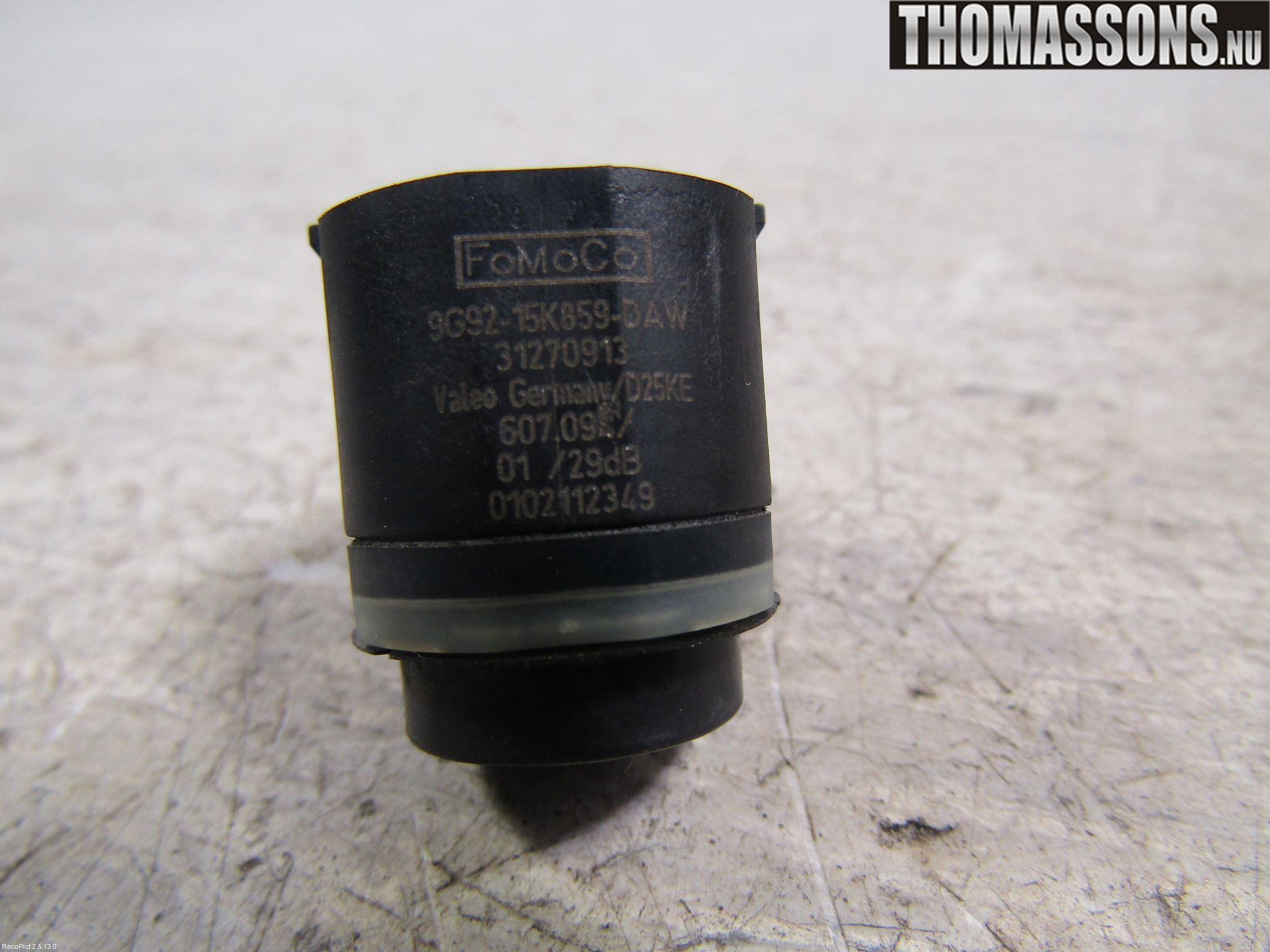 Volvo XC60 09-13 Sensor Ryggesensor