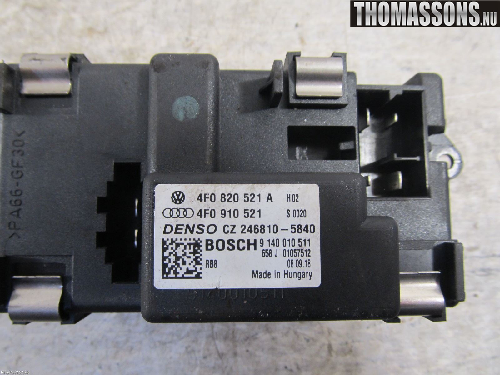 Audi A6/S6     05-11 Varmeapparat Viftemotstand