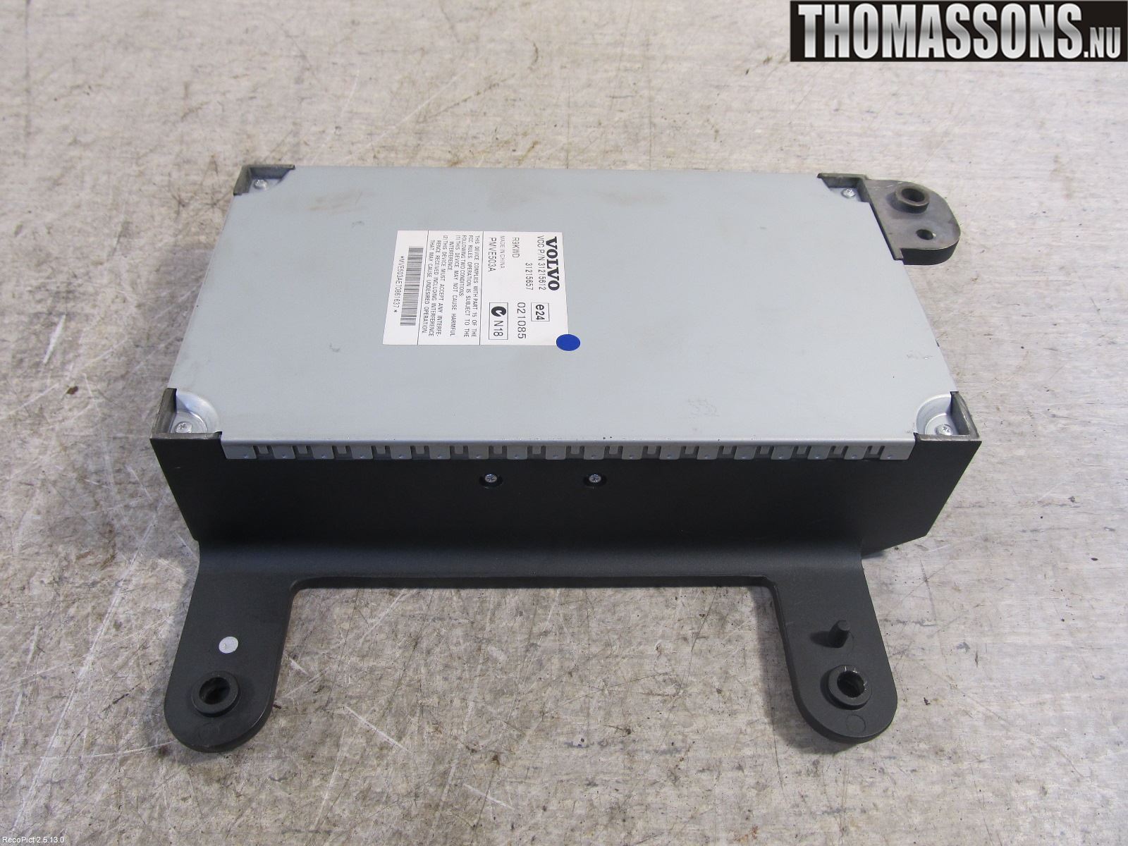 Volvo V70 08-13 Stereo Forsterker