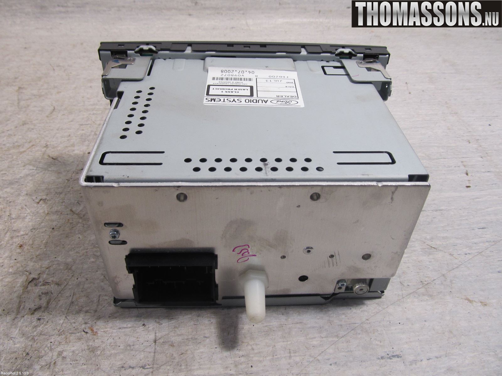 Ford FIESTA     06-08 Stereo Radio
