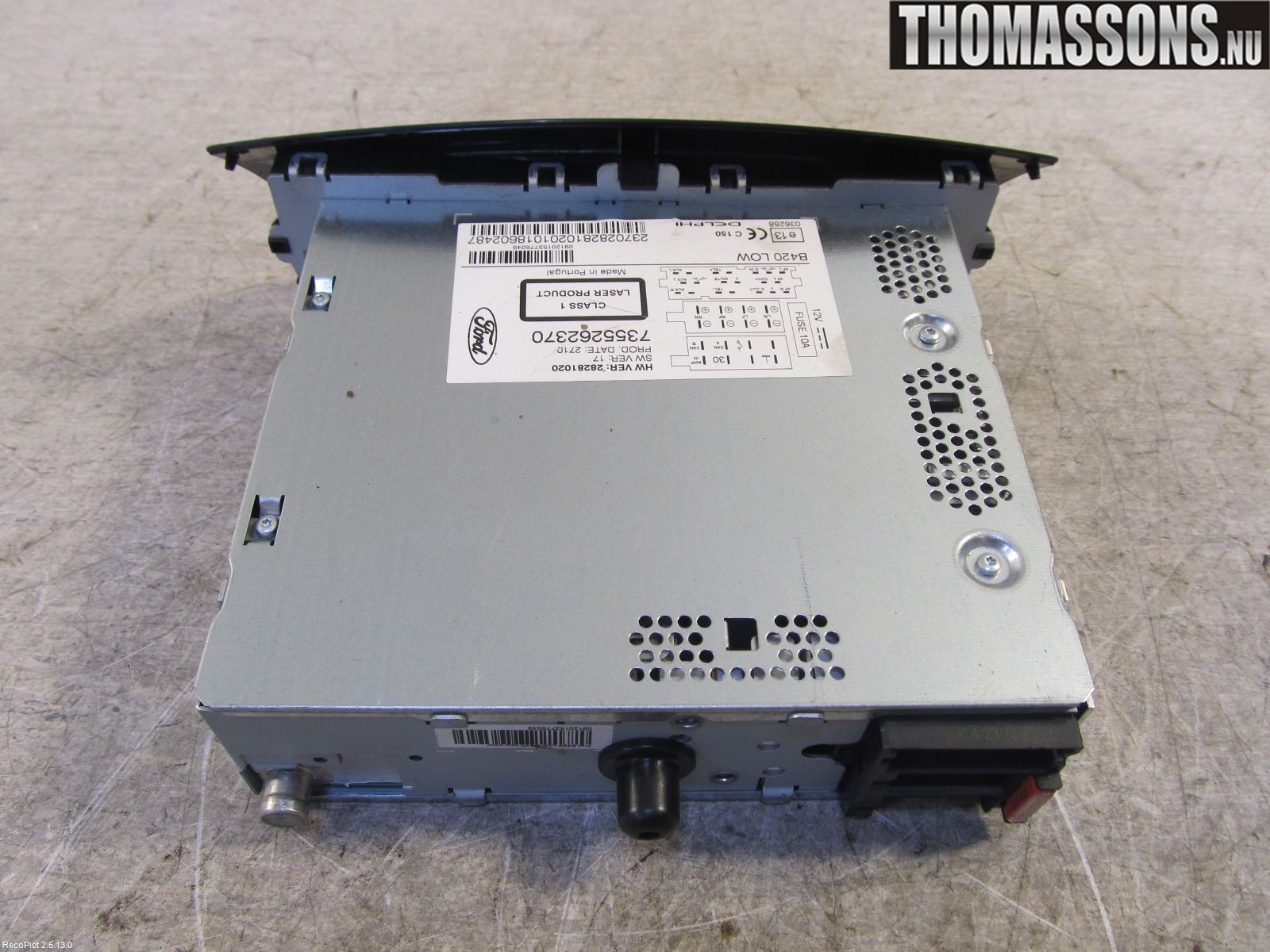 Ford KA 09-16 Stereo Radio