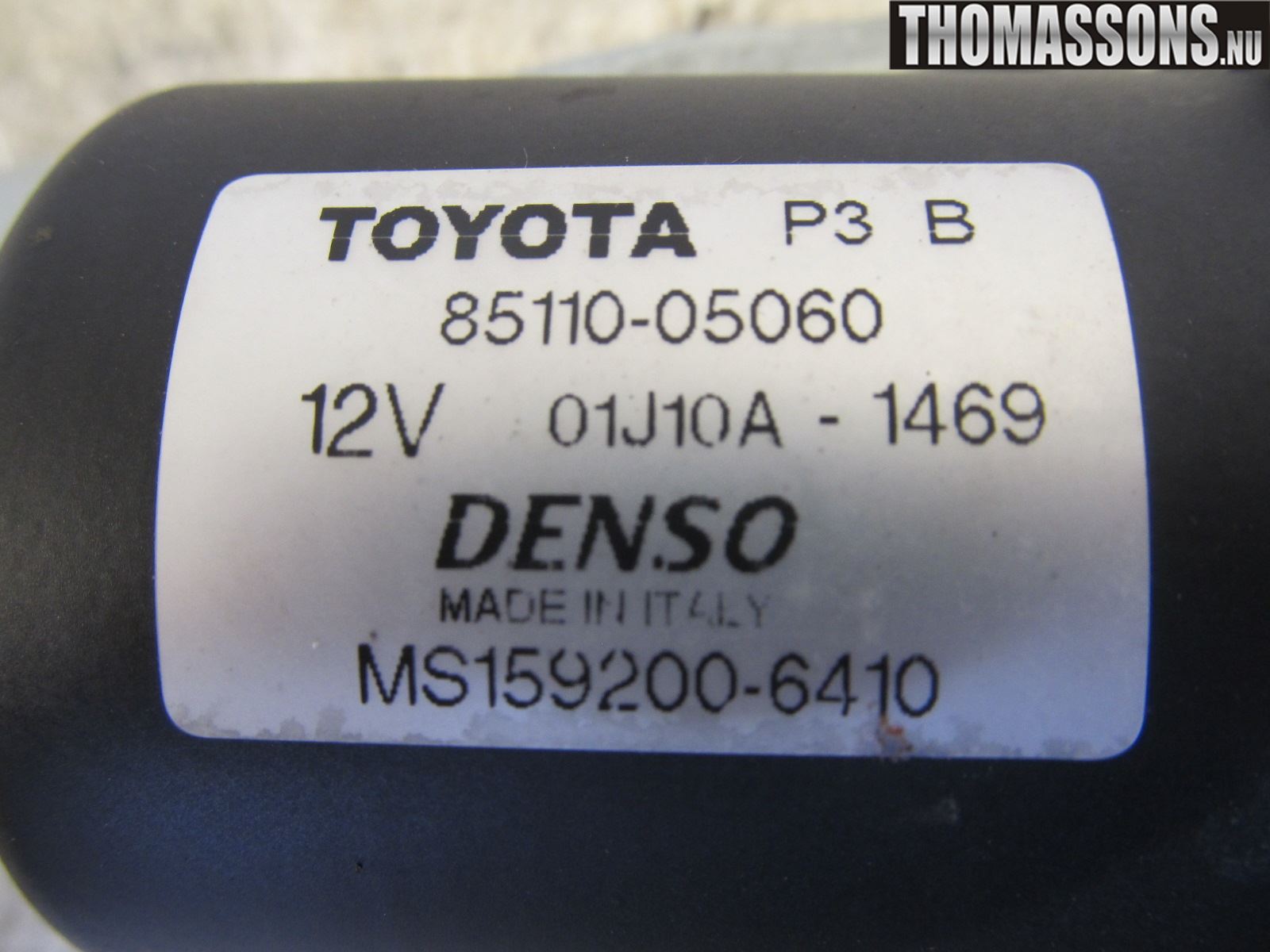 Toyota AVENSIS 07-08 Viskermotor Frontrute