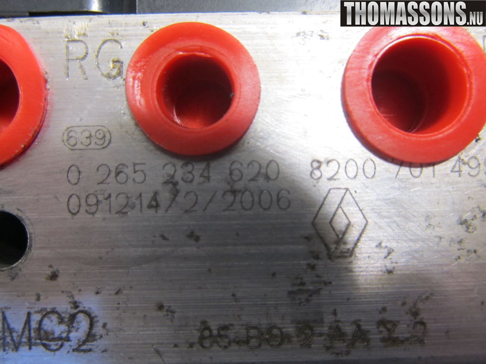 Renault CLIO III  09-12 Abs Hydraulikkaggregat