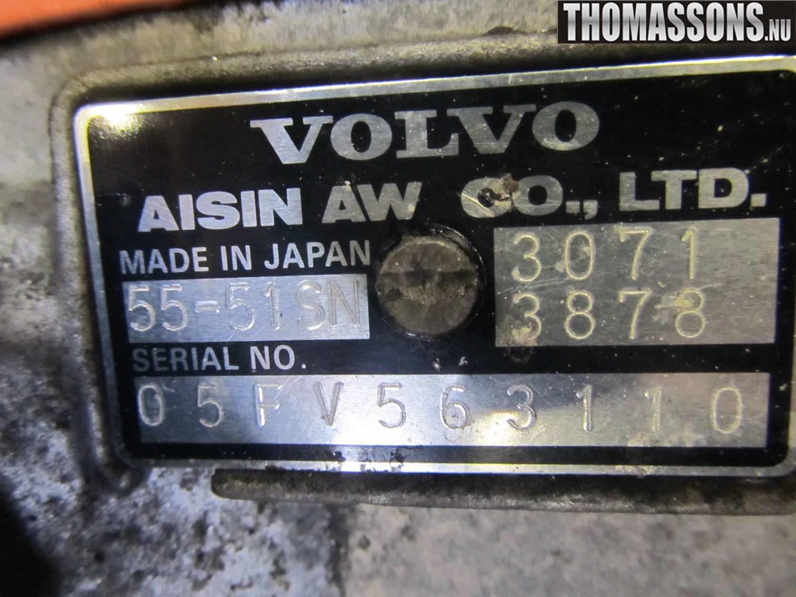 Volvo S60 05-10 Gearkasse Automat