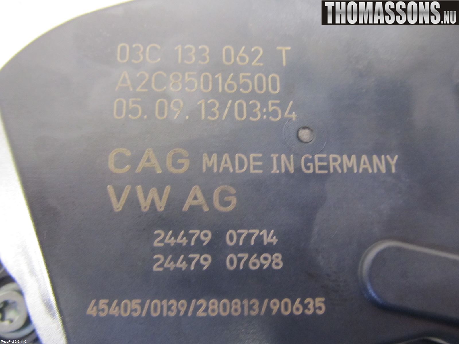 Volkswagen VW POLO 10-17 Inns Spjeldhus