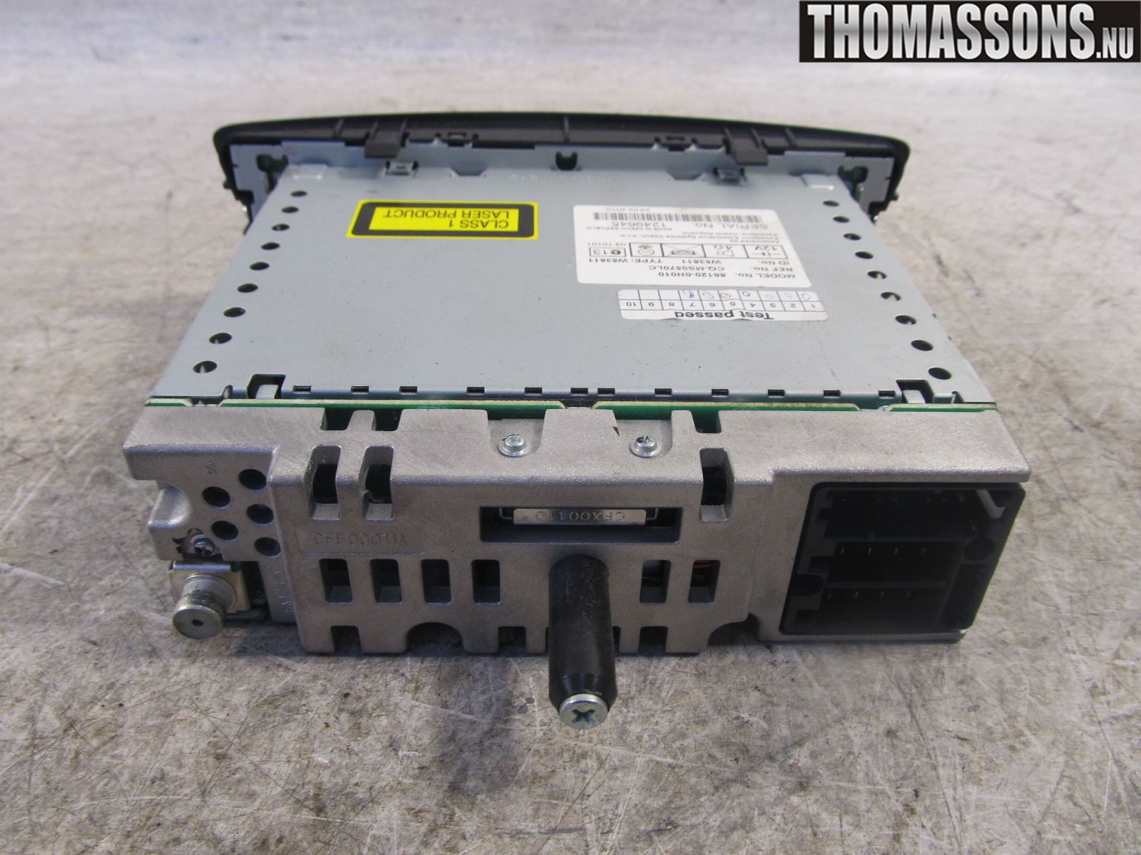Toyota AYGO 06-14 Stereo Radio
