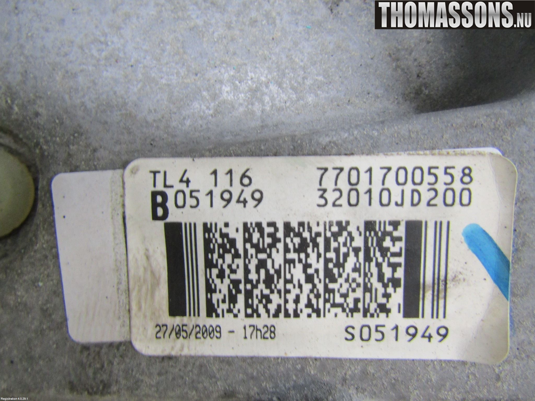 Nissan QASHQAI   07-10 Gearkasse 6 Trinn