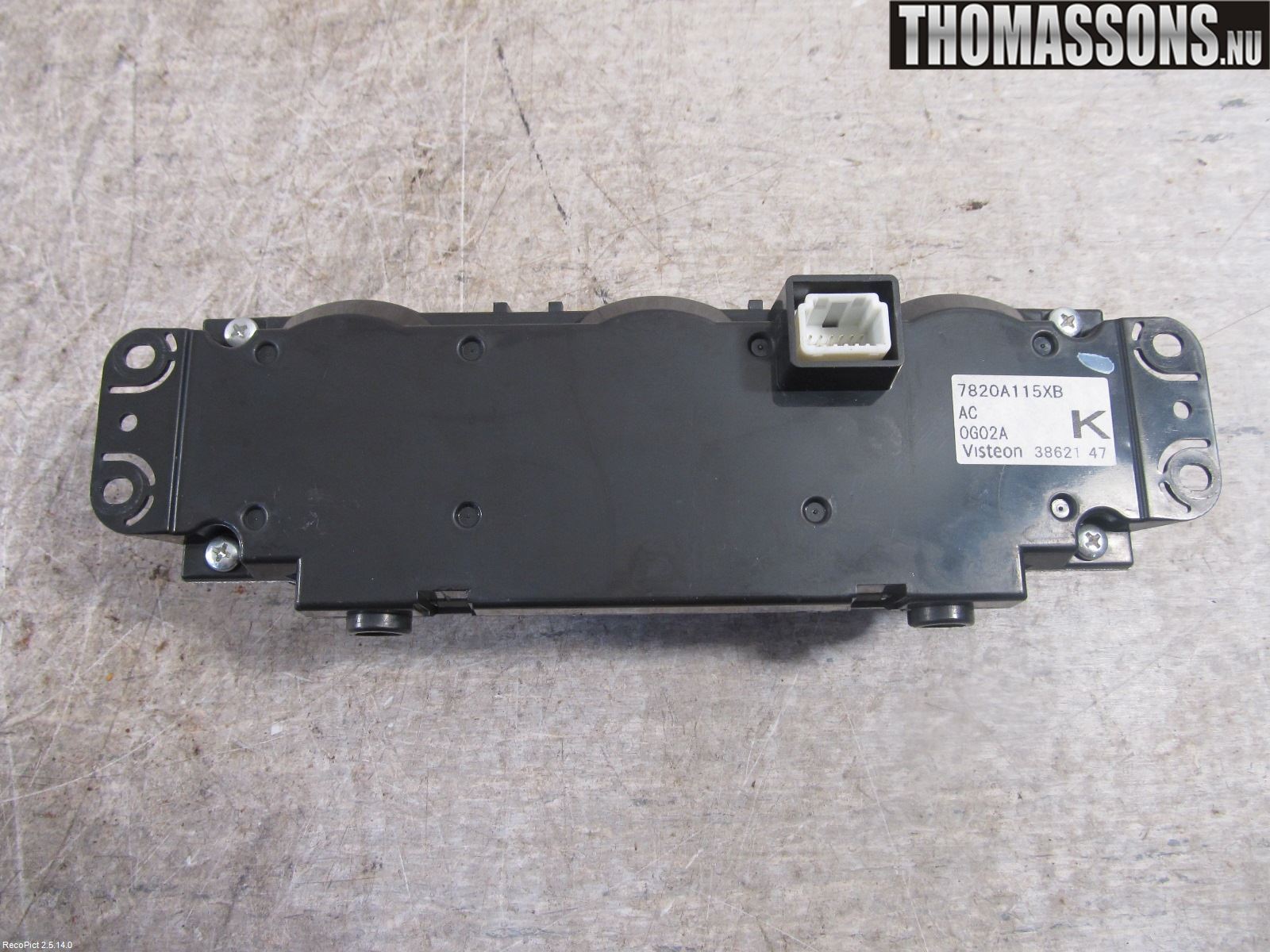 Mitsubishi ASX 10-22 Varme Ac Betjening-Display