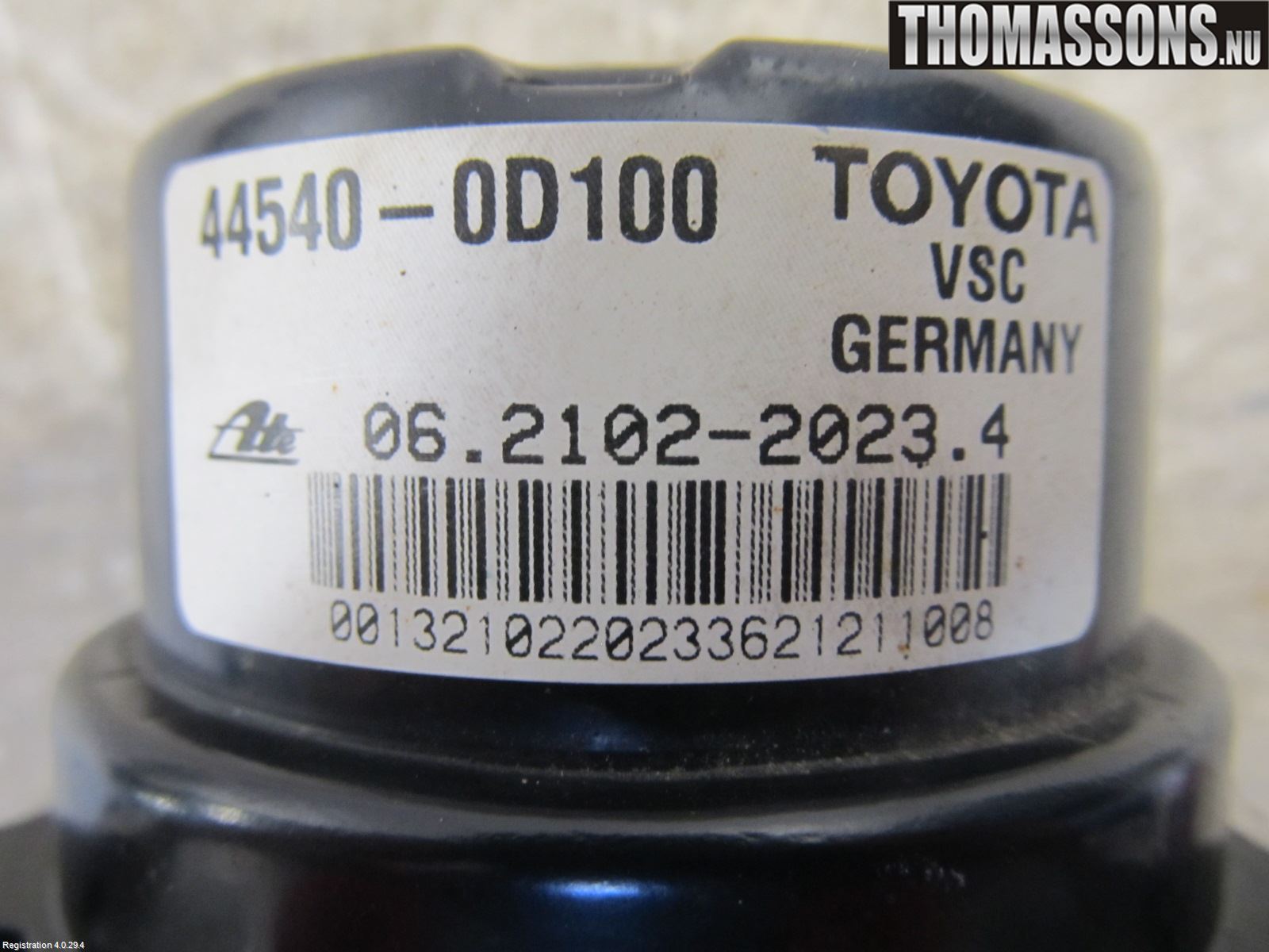 Toyota YARIS XP130 12-14 Abs Hydraulikkaggregat