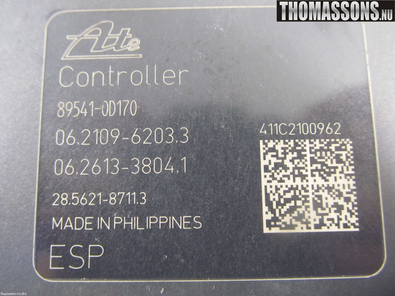 Toyota YARIS XP130 12-14 Abs Hydraulikkaggregat