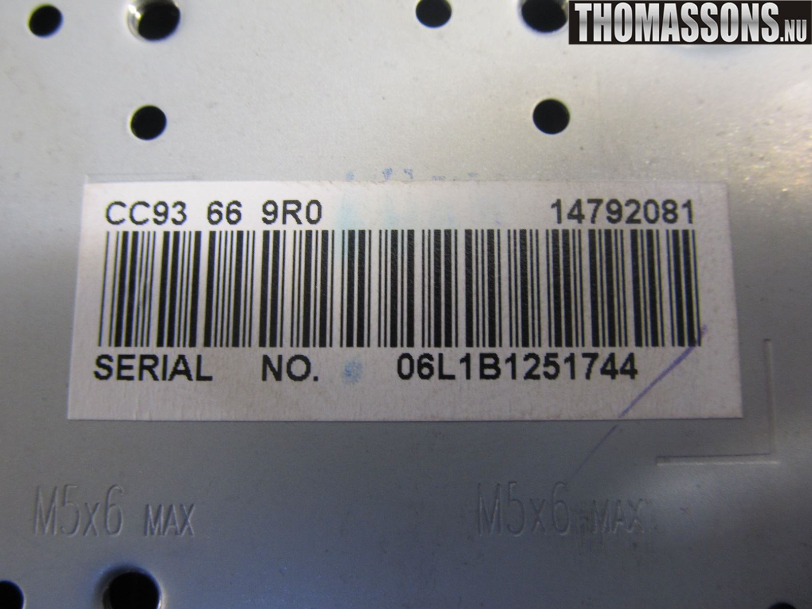 Mazda 5 05-10 Stereo Radio