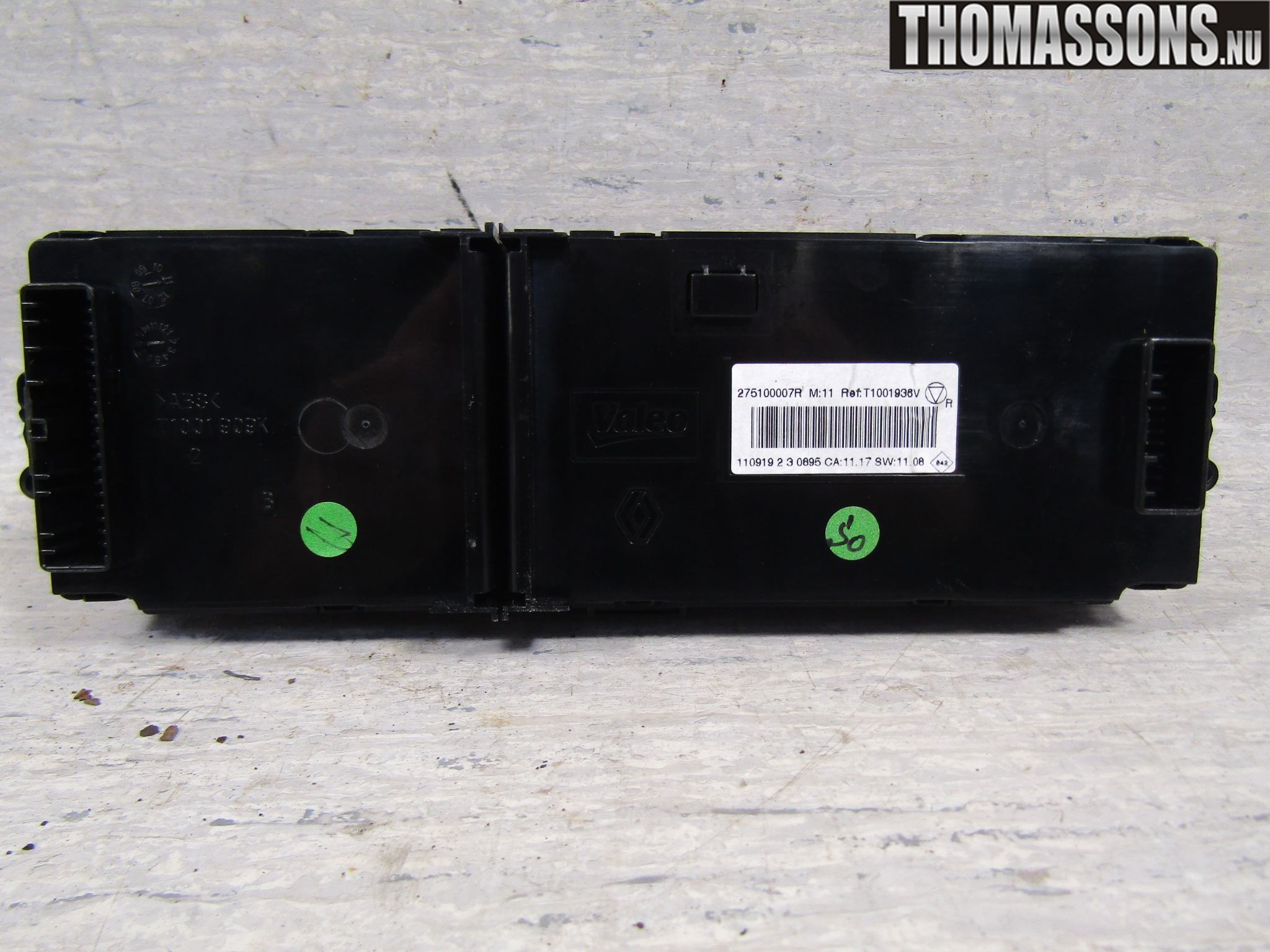 Renault MEGANE III 09-15 Varme Ac Betjening-Display