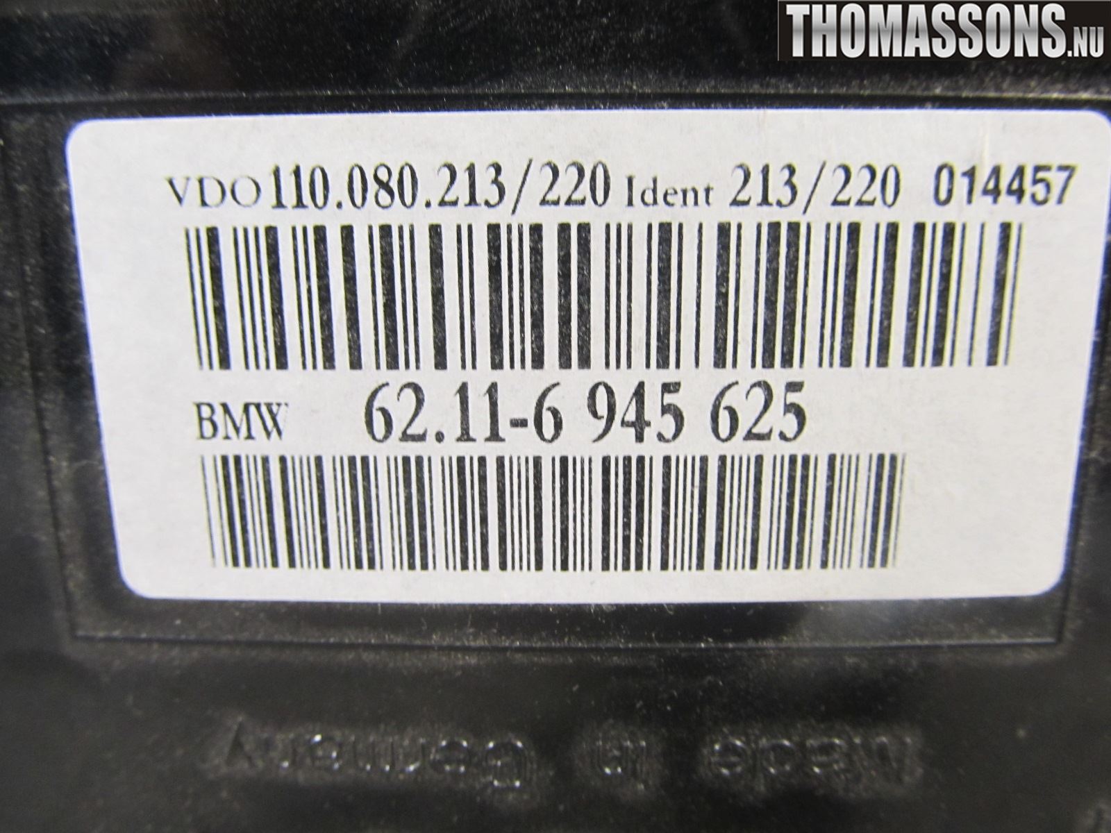 BMW 5 E60/61 Sed/Tou 02-10 Instr Kombinert