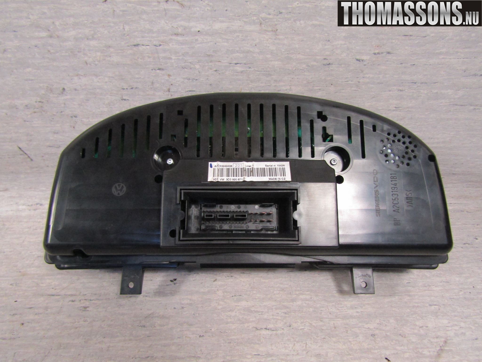 Volkswagen VW PASSAT 05-11 Instr Kombinert