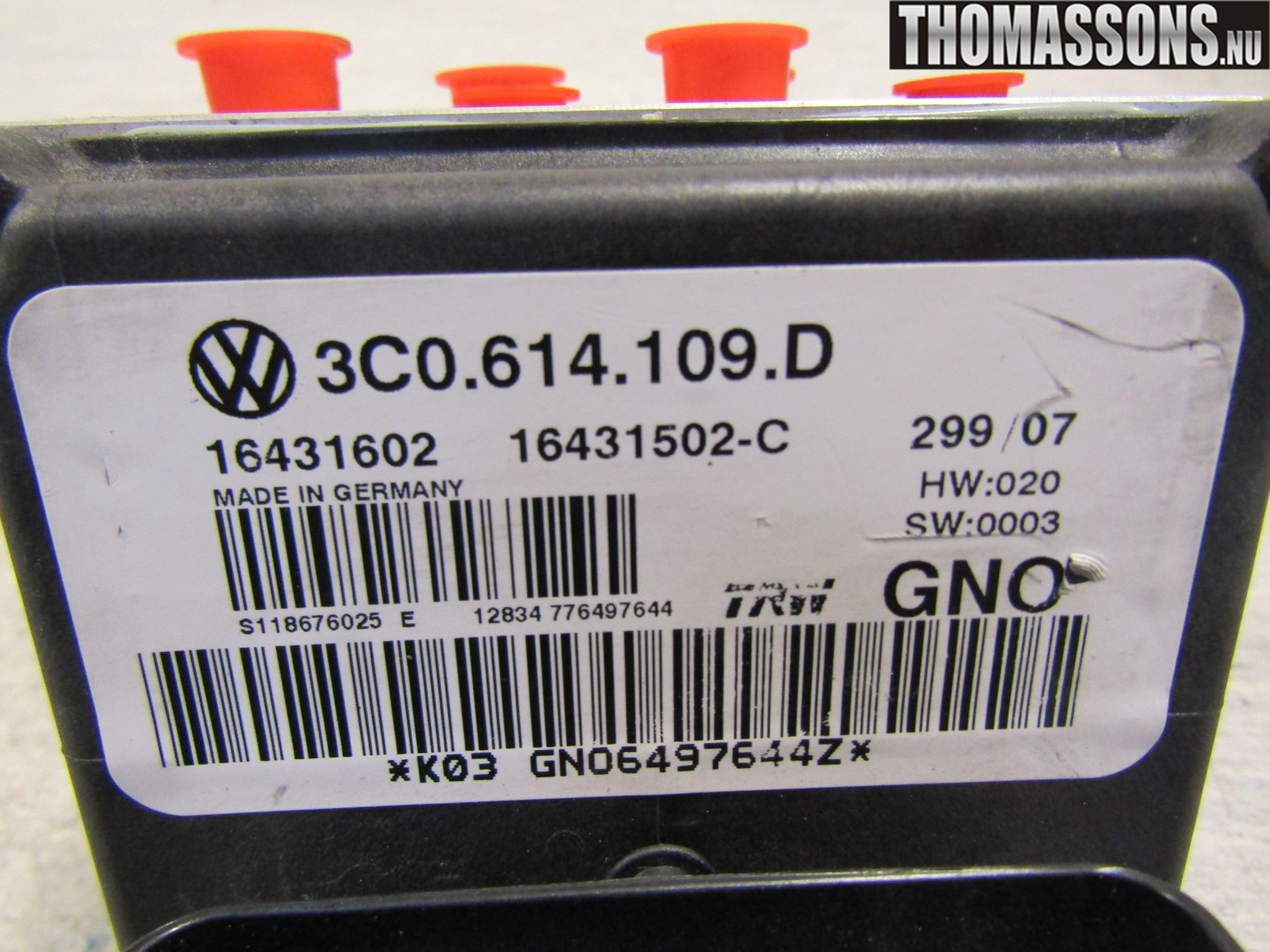 Volkswagen VW PASSAT 05-11 Abs Hydraulikkaggregat