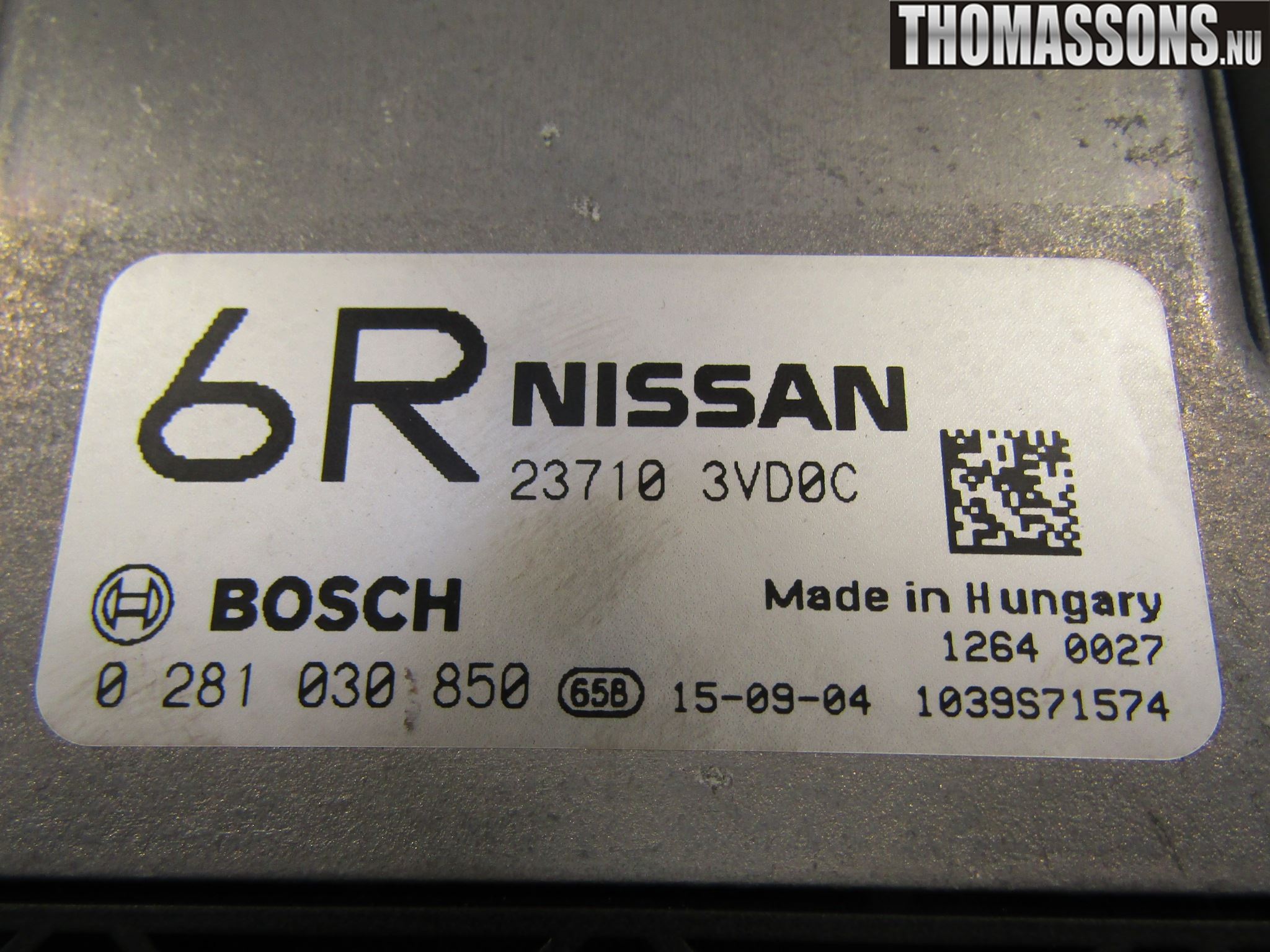 Nissan NV200/NV200 COMBI Styreenhet Innsprøytning