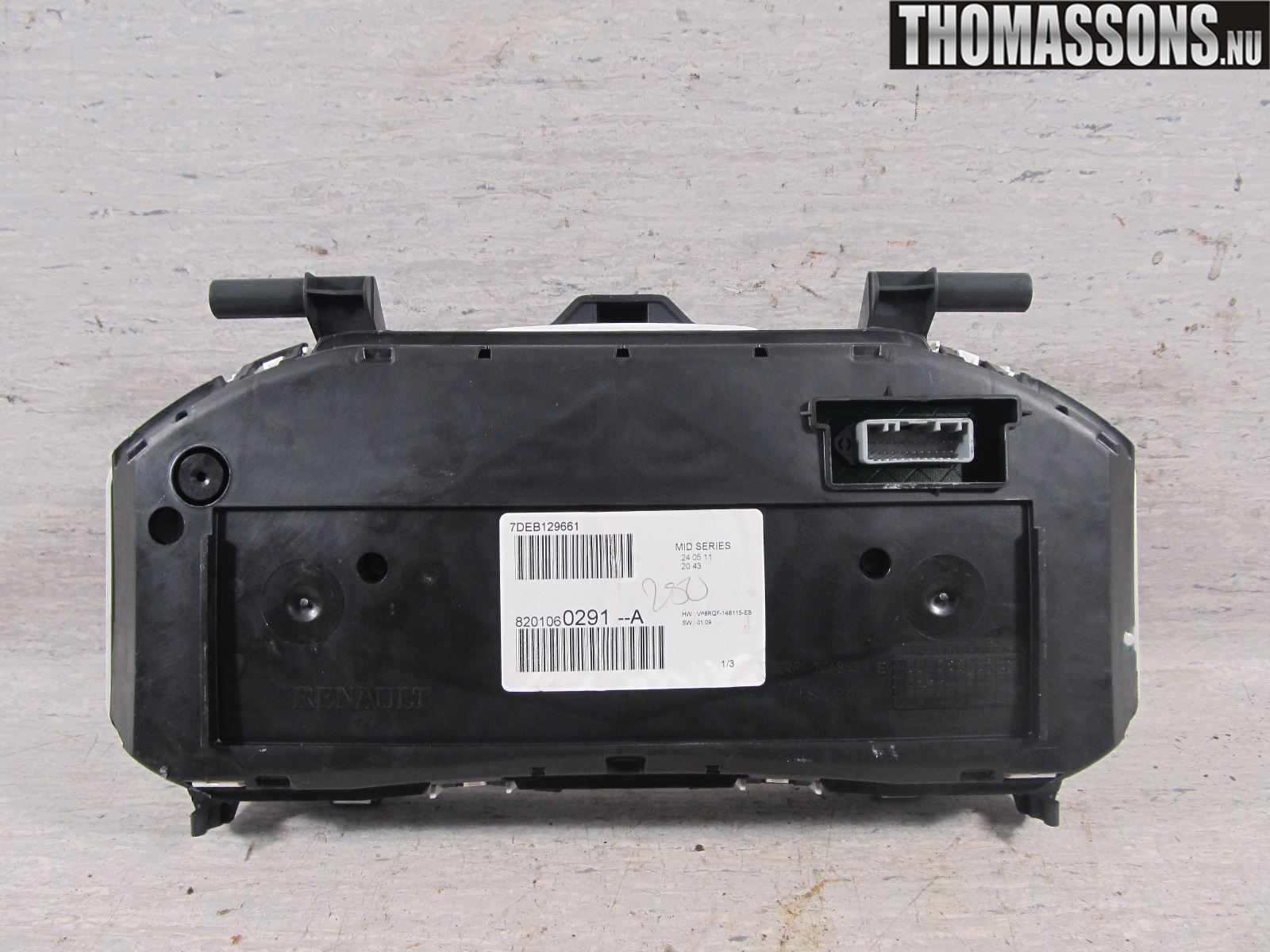 Renault CLIO III  09-12 Instr Kombinert