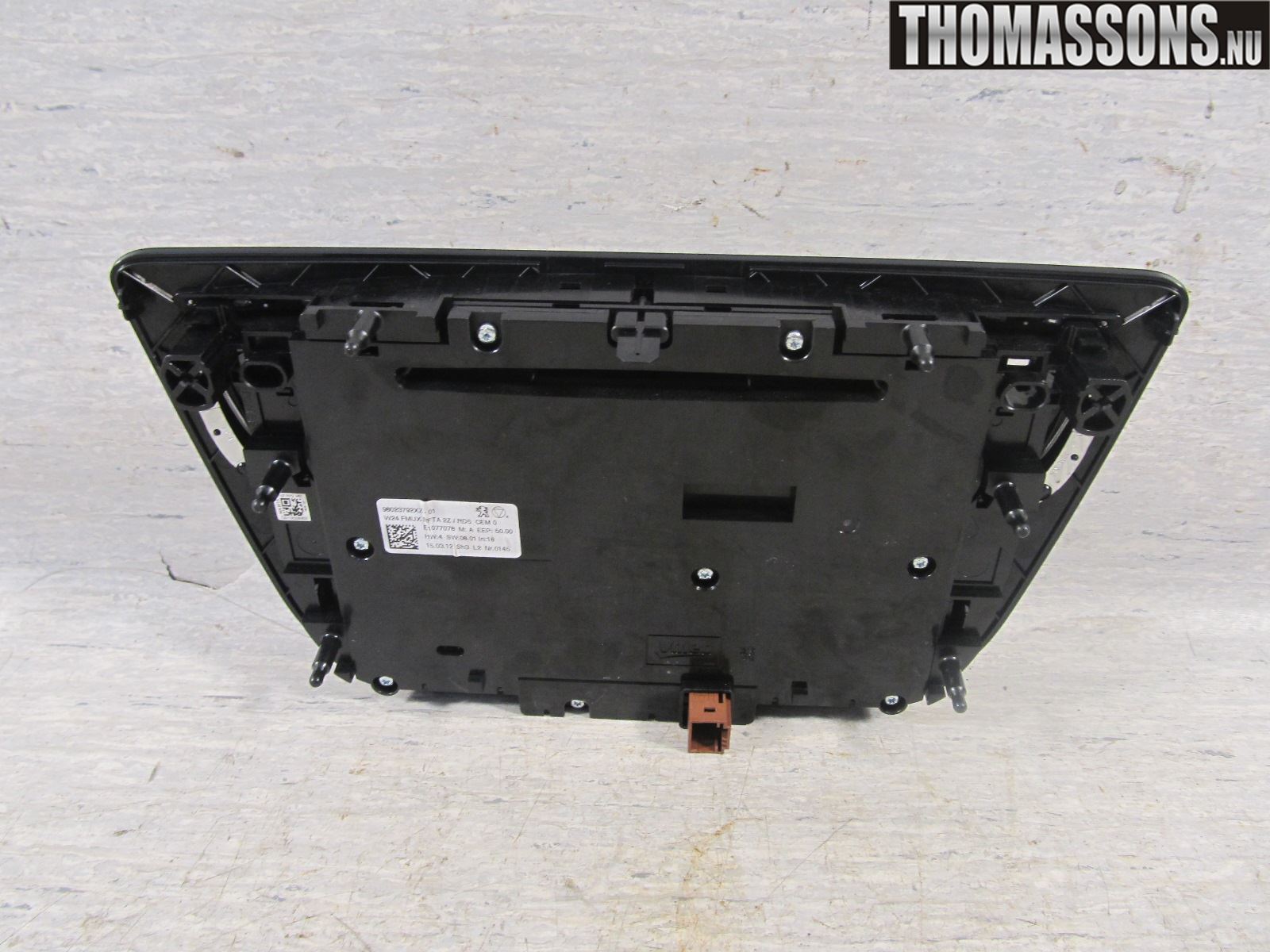 Peugeot 508 11-18 Varme Ac Betjening-Display
