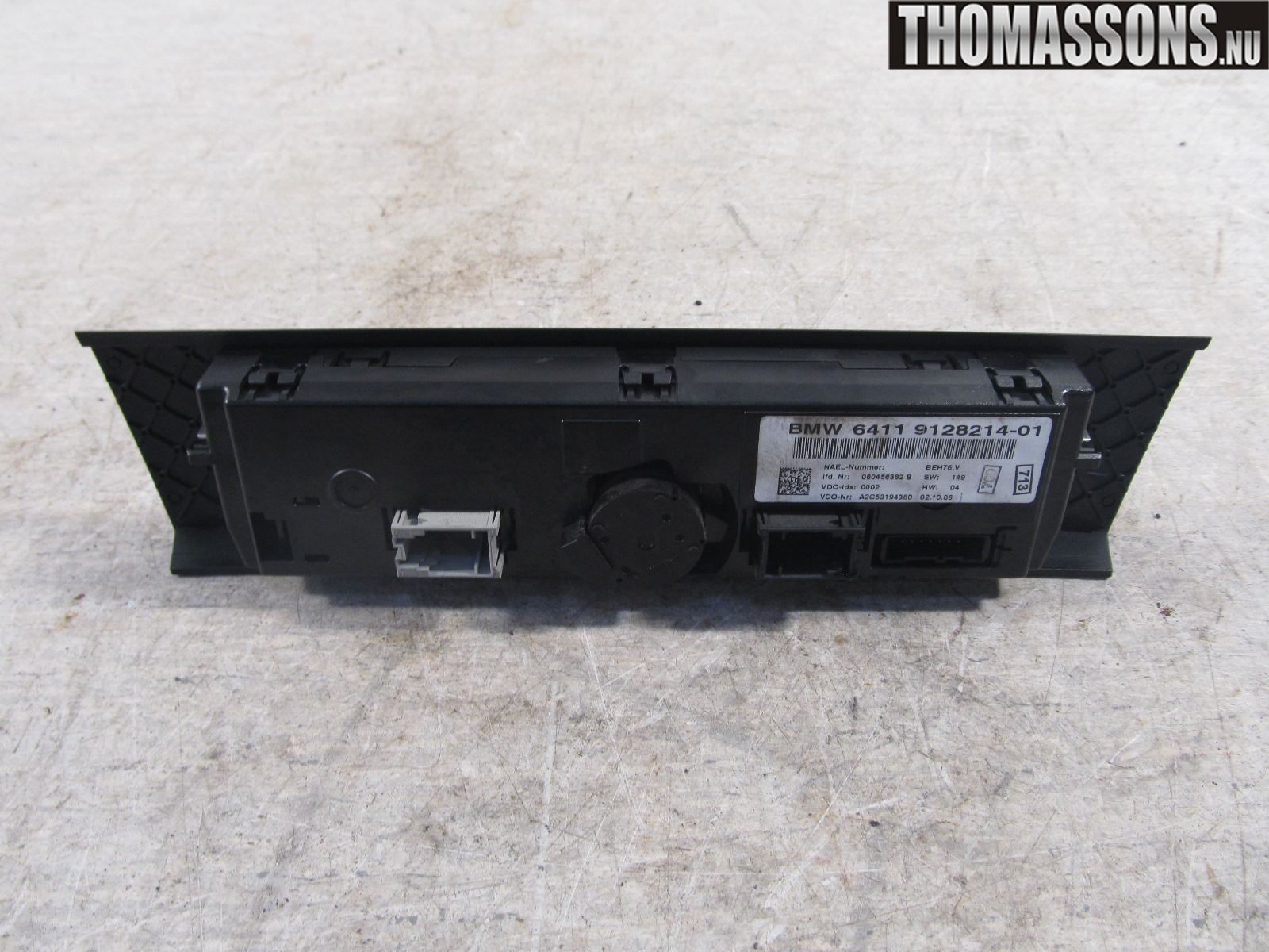 BMW 3 E90/91 SED/TOU 05-12 Varme Ac Betjening-Display