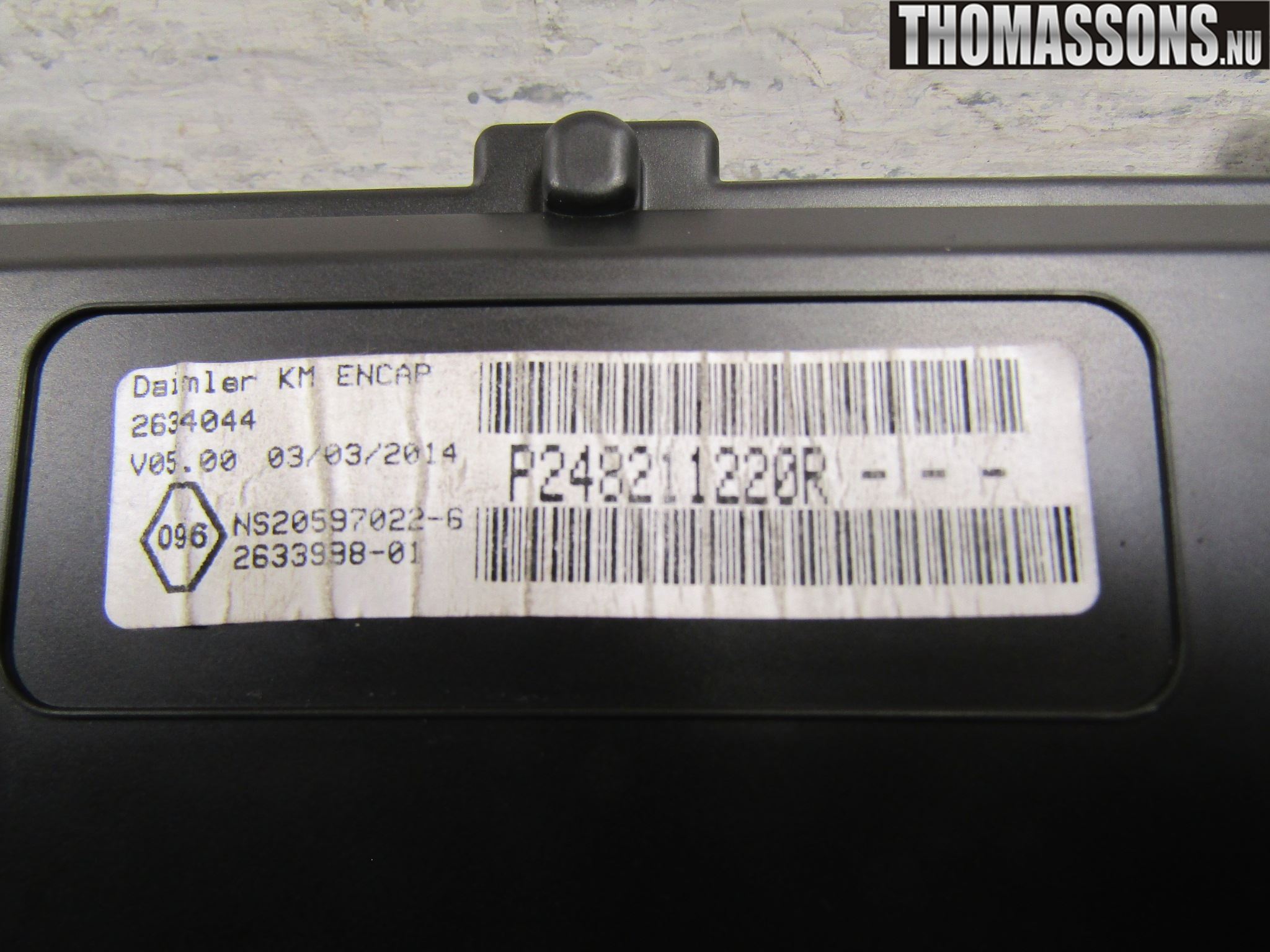 Mercedes-Benz MB CITAN (W415) 13-21 Instr Kombinert