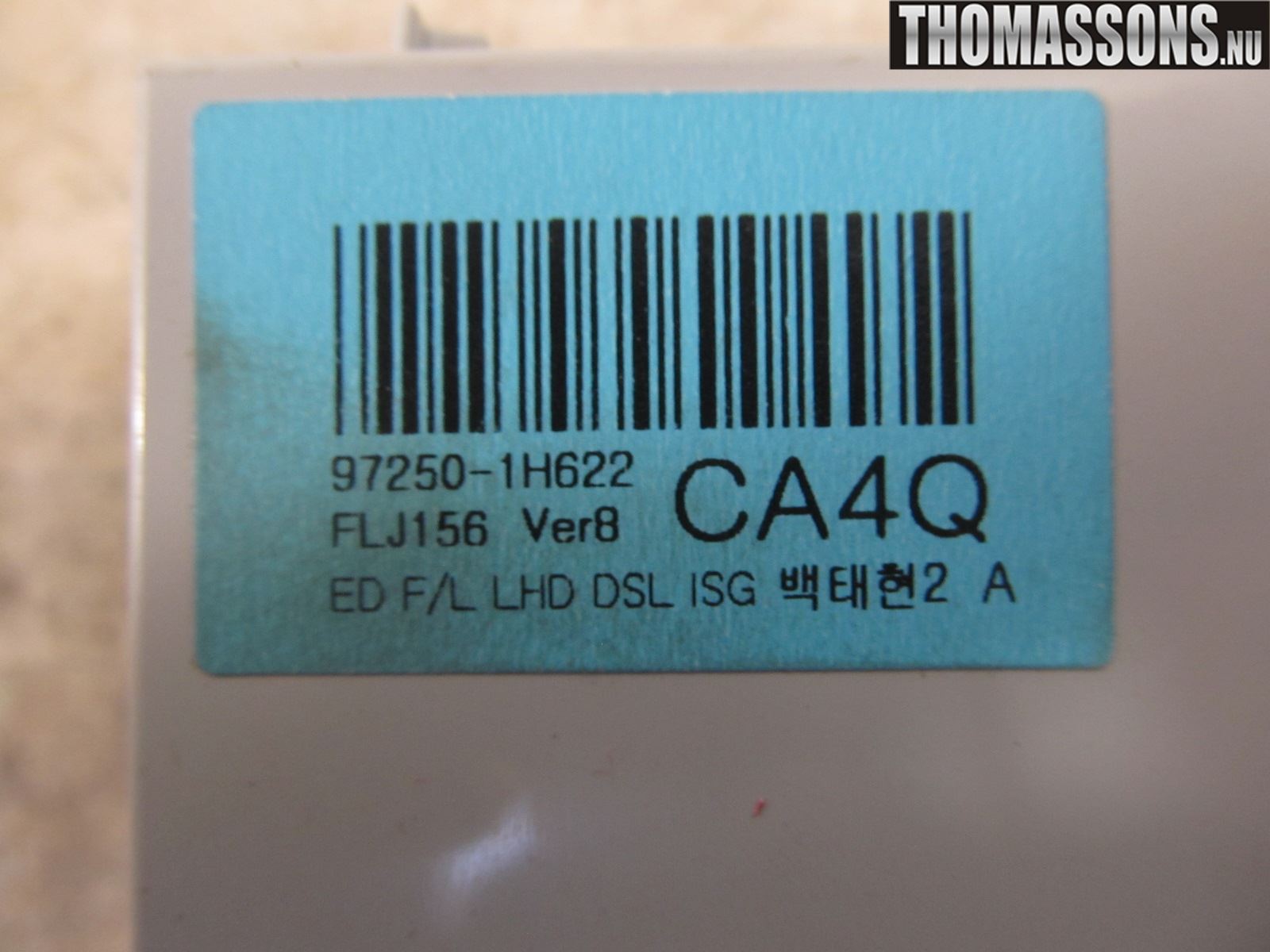 Kia CEED 06-12 Varme Ac Betjening-Display