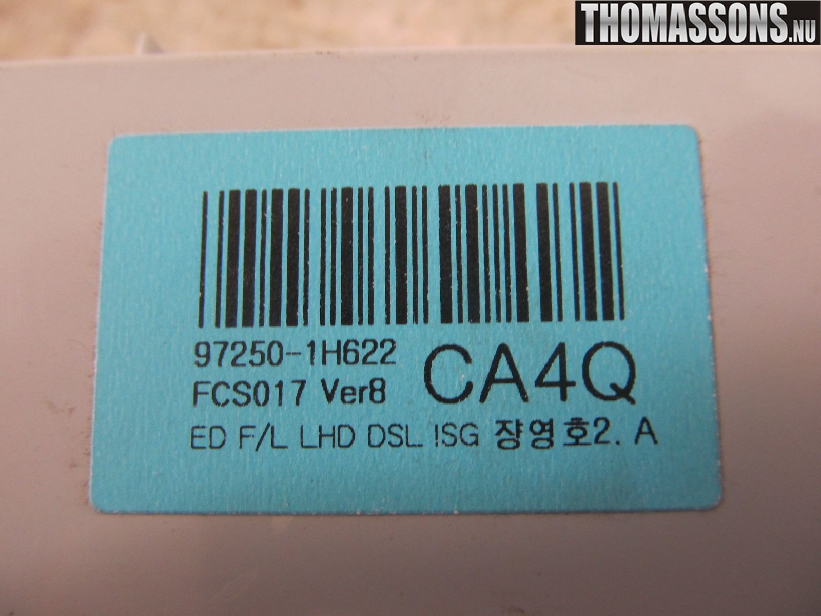 Kia CEED 06-12 Varme Ac Betjening-Display