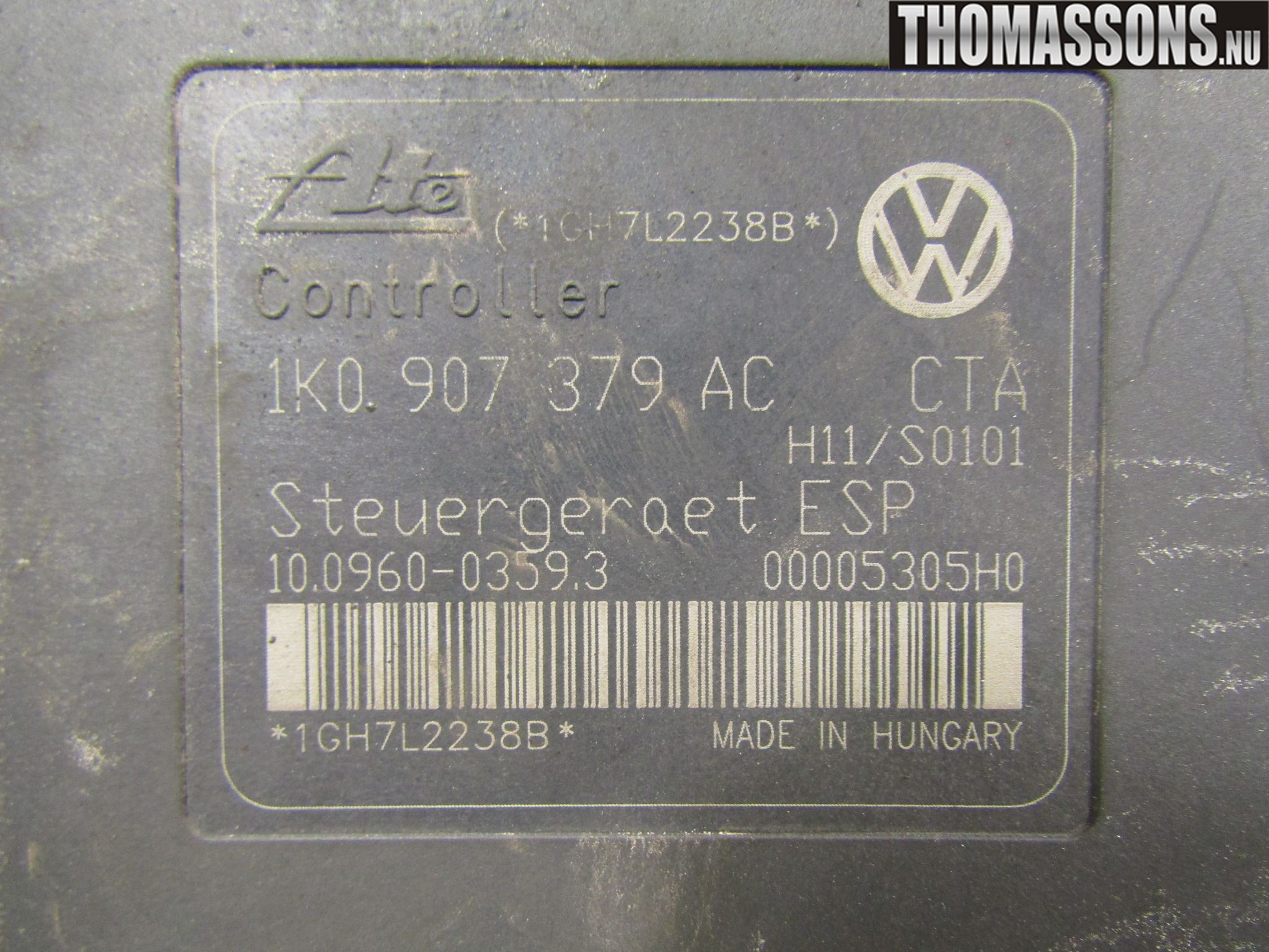 Seat ALTEA Abs Hydraulikkaggregat