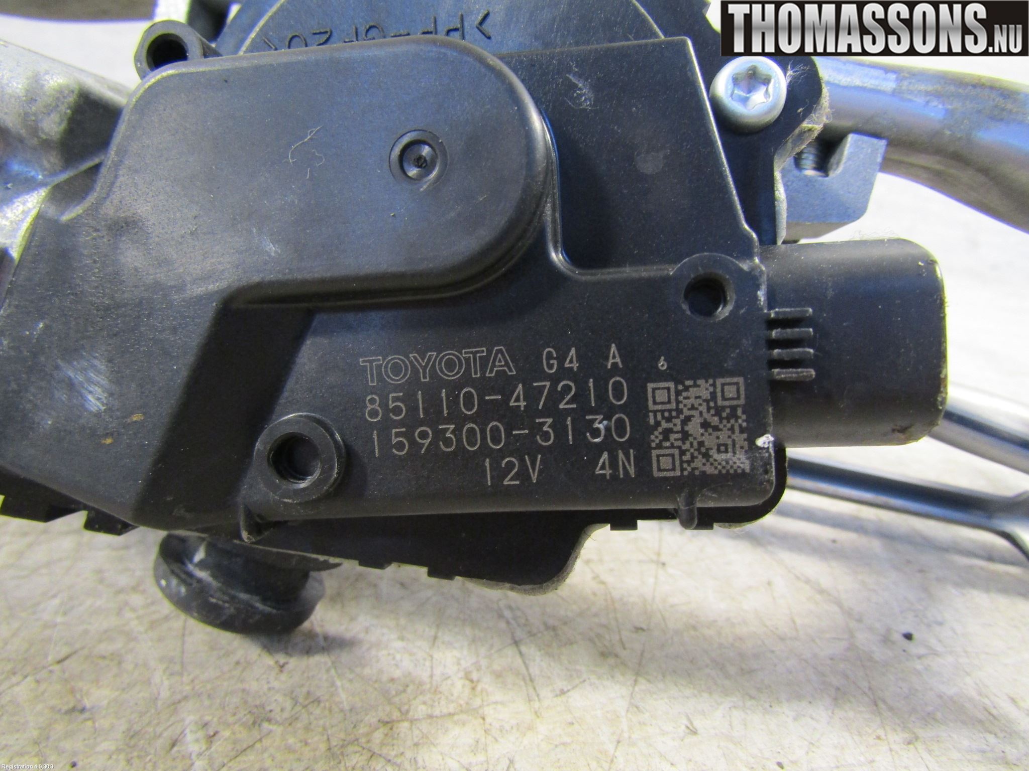 Toyota PRIUS ZVW30 09-20 Viskermotor Frontrute