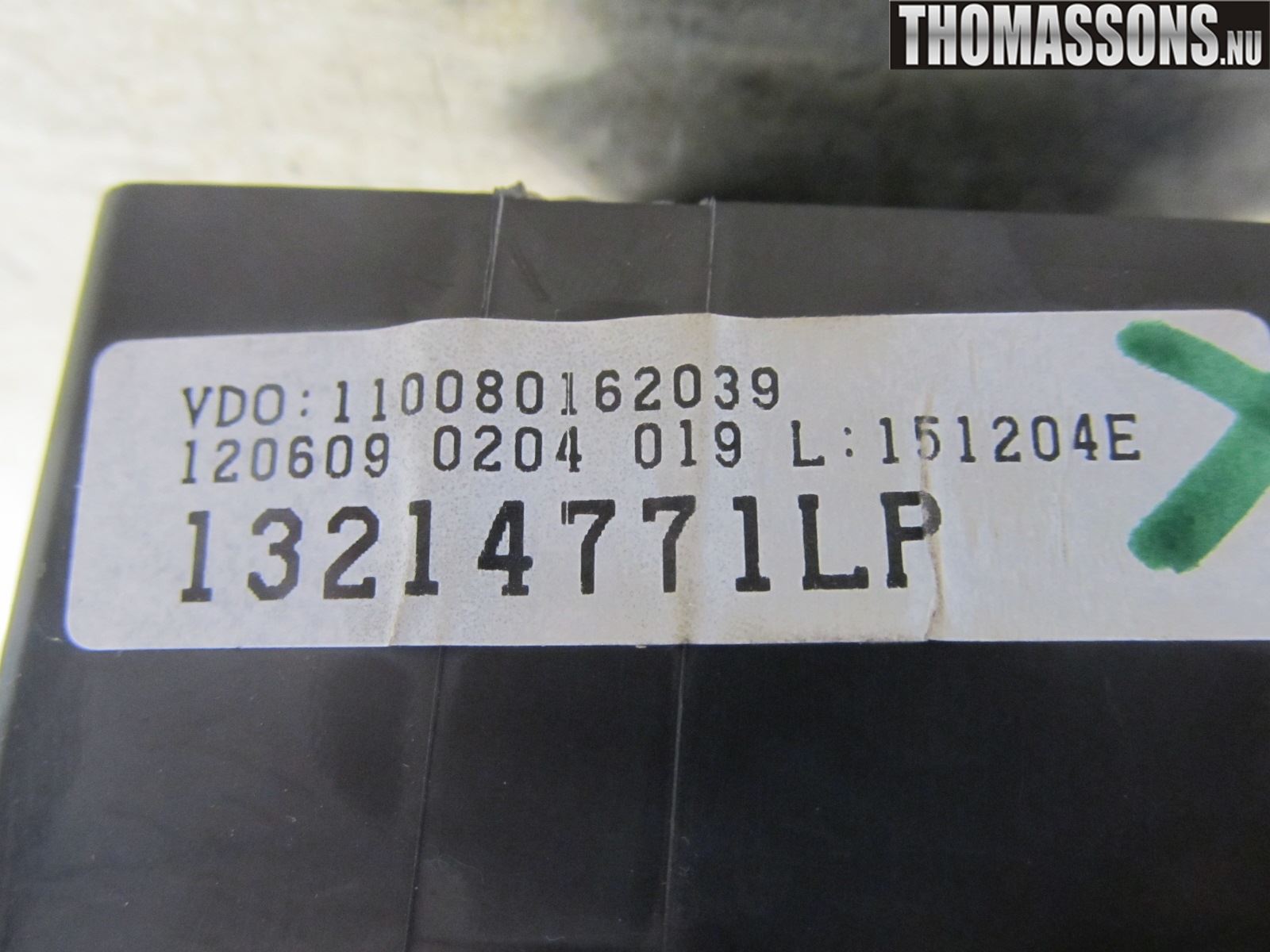 Opel MERIVA A   03-10 Instr Kombinert