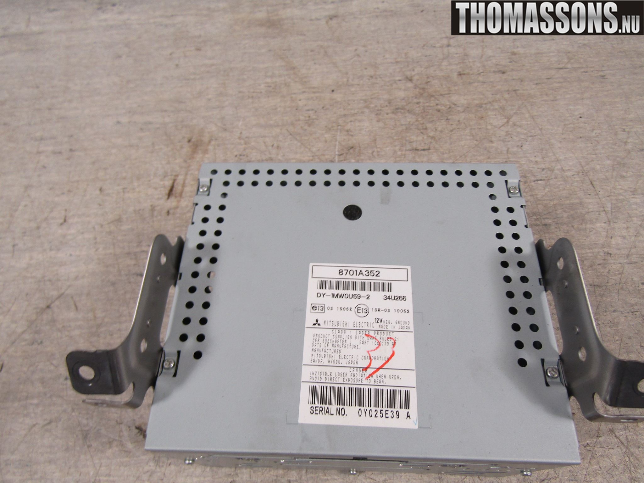 Mitsubishi LANCER 07-14 Stereo Radio