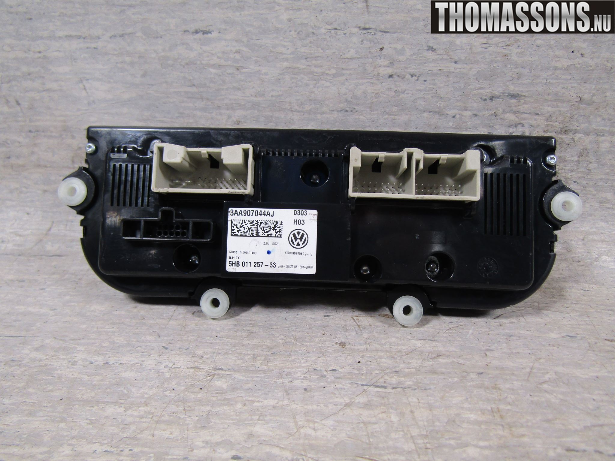 Volkswagen VW PASSAT 11-14 Varme Ac Betjening-Display