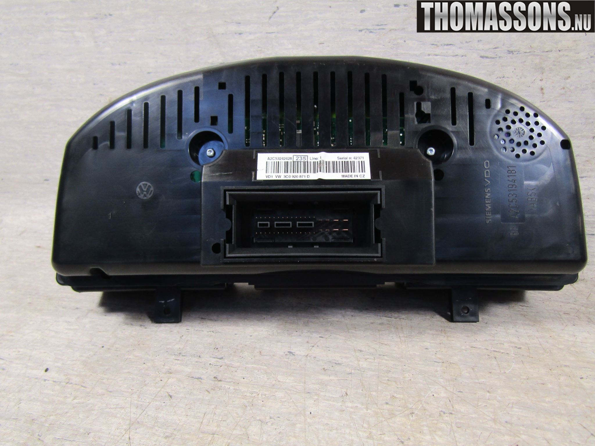 Volkswagen VW PASSAT 05-11 Instr Kombinert