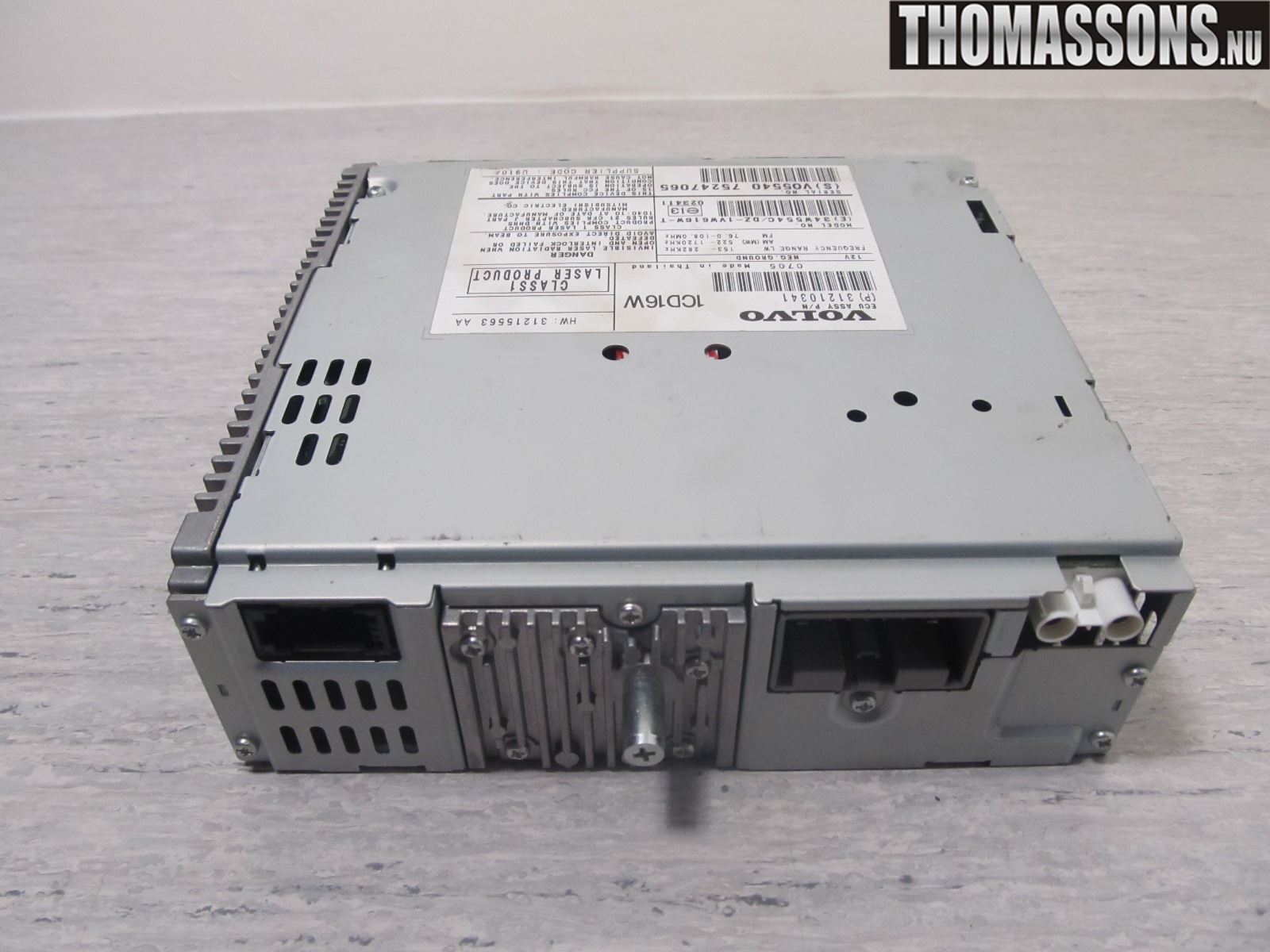 Volvo V50 08-12 Stereo Radio