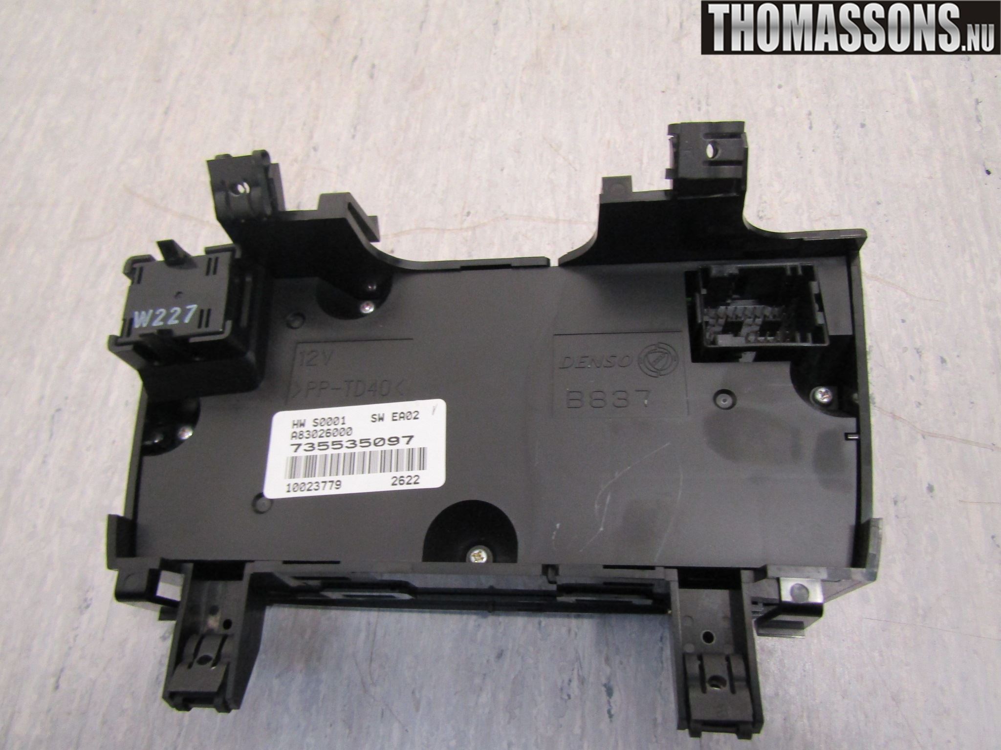 Fiat DUCATO 07-15 Varme Ac Betjening-Display