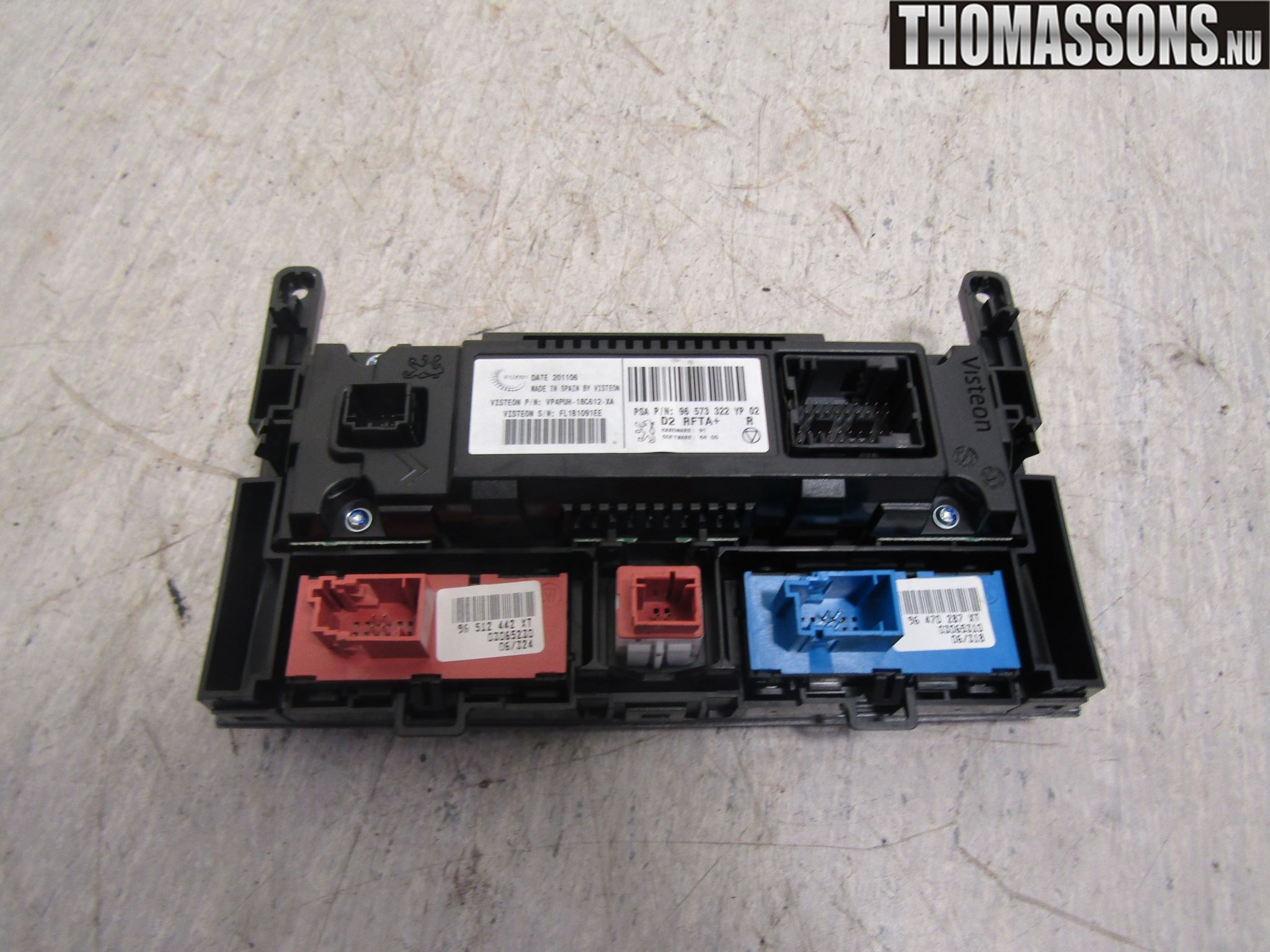 Peugeot 407 Varme Ac Betjening-Display