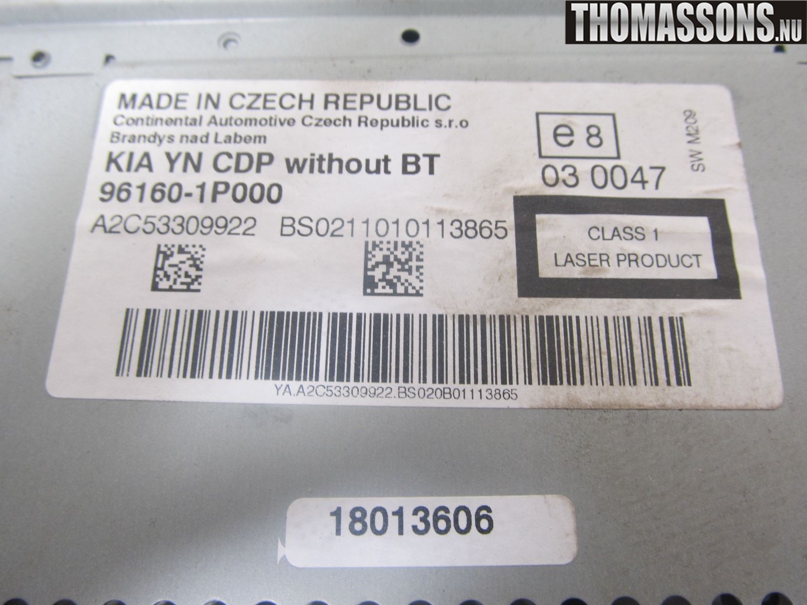 Kia VENGA 10-19 Stereo Radio