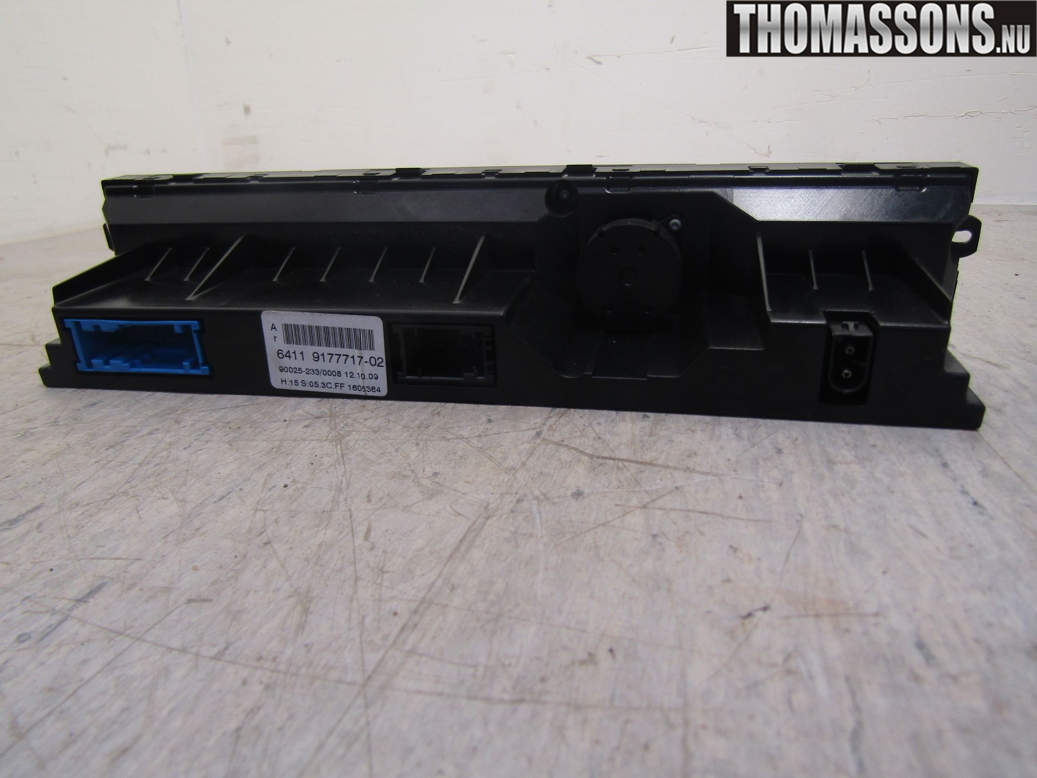 BMW 5 E60/61 Sed/Tou 02-10 Varme Ac Betjening-Display
