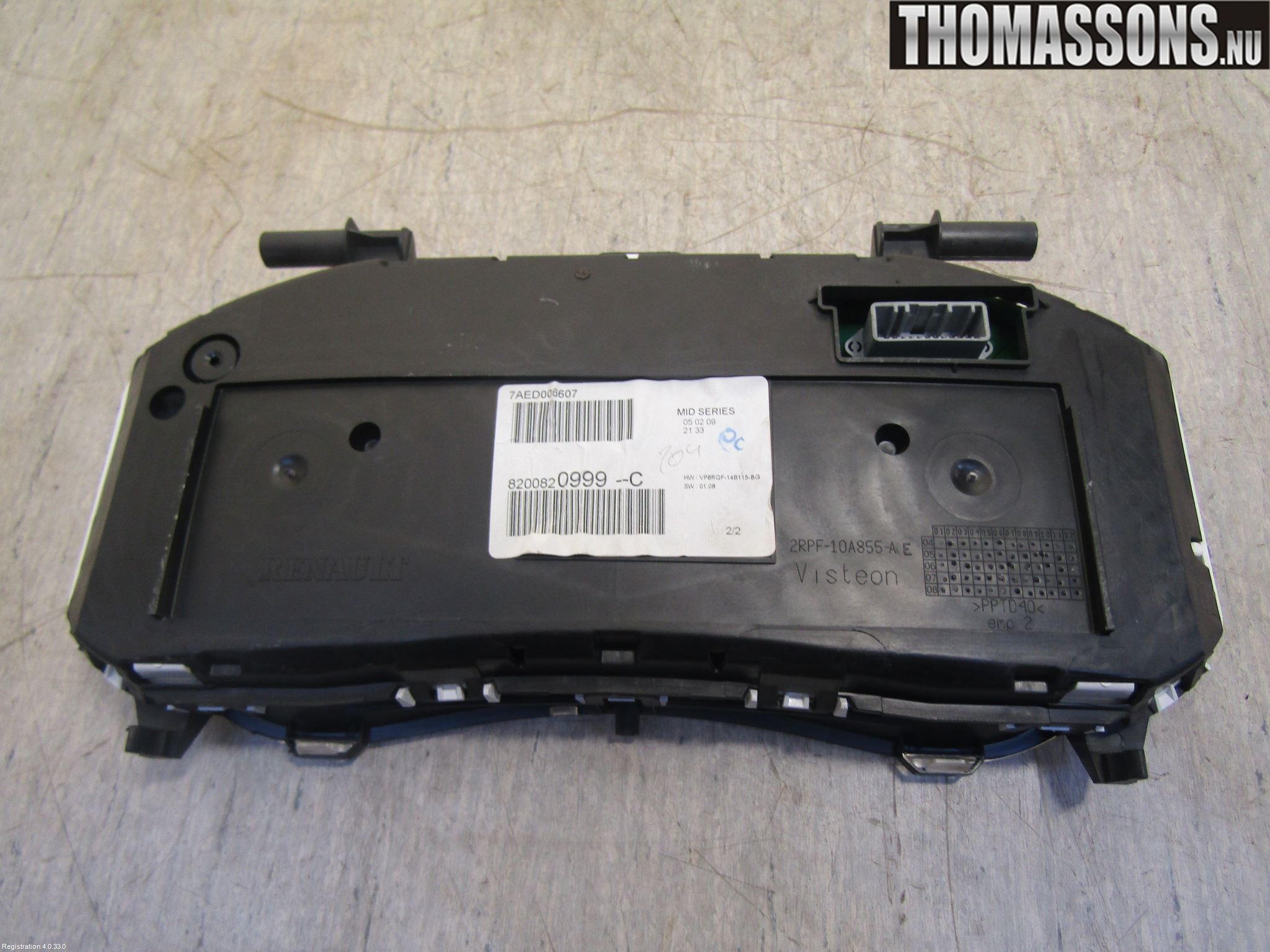 Renault CLIO III  06-09 Instr Kombinert