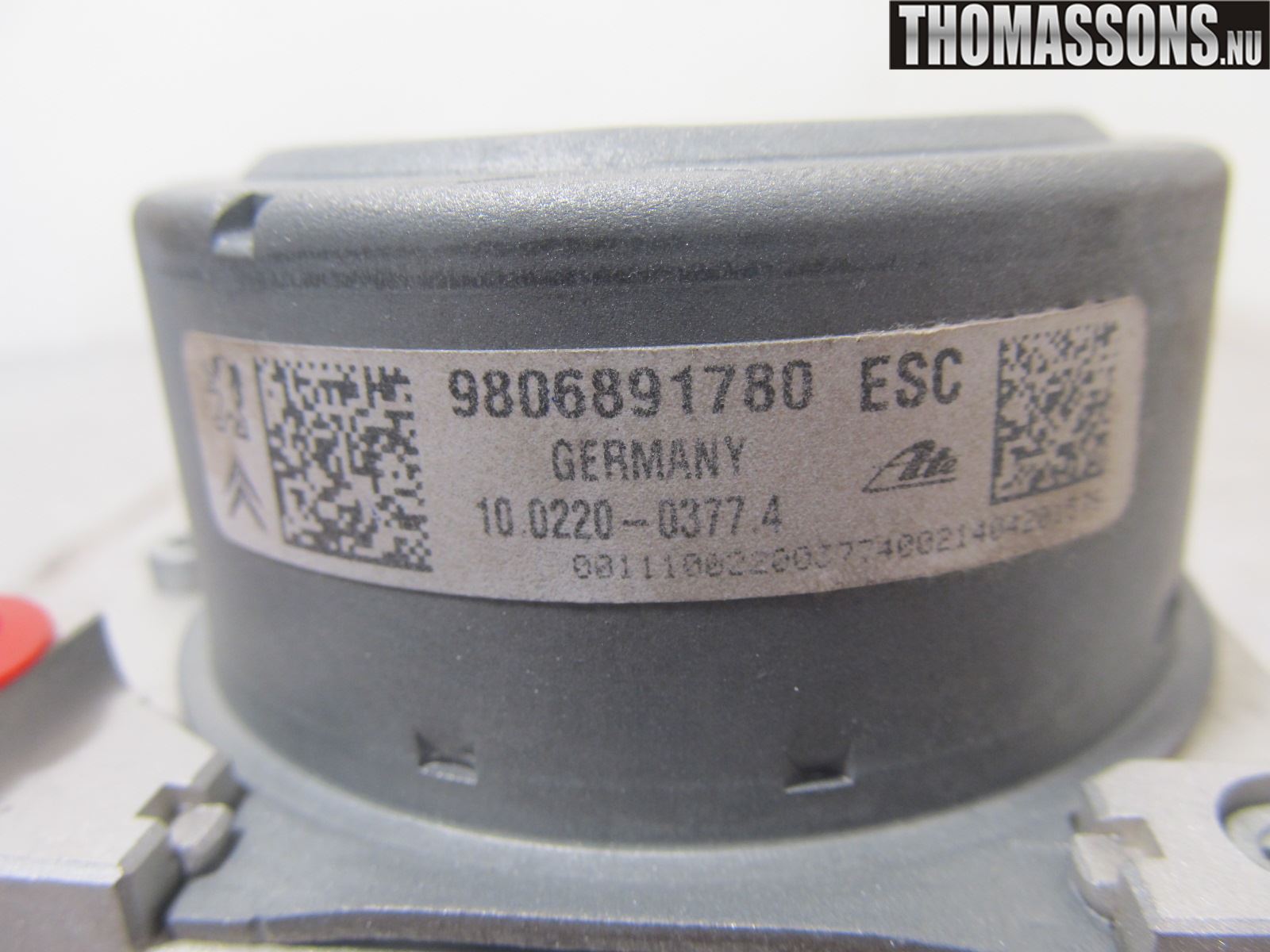 Peugeot 208 12-15 Abs Hydraulikkaggregat
