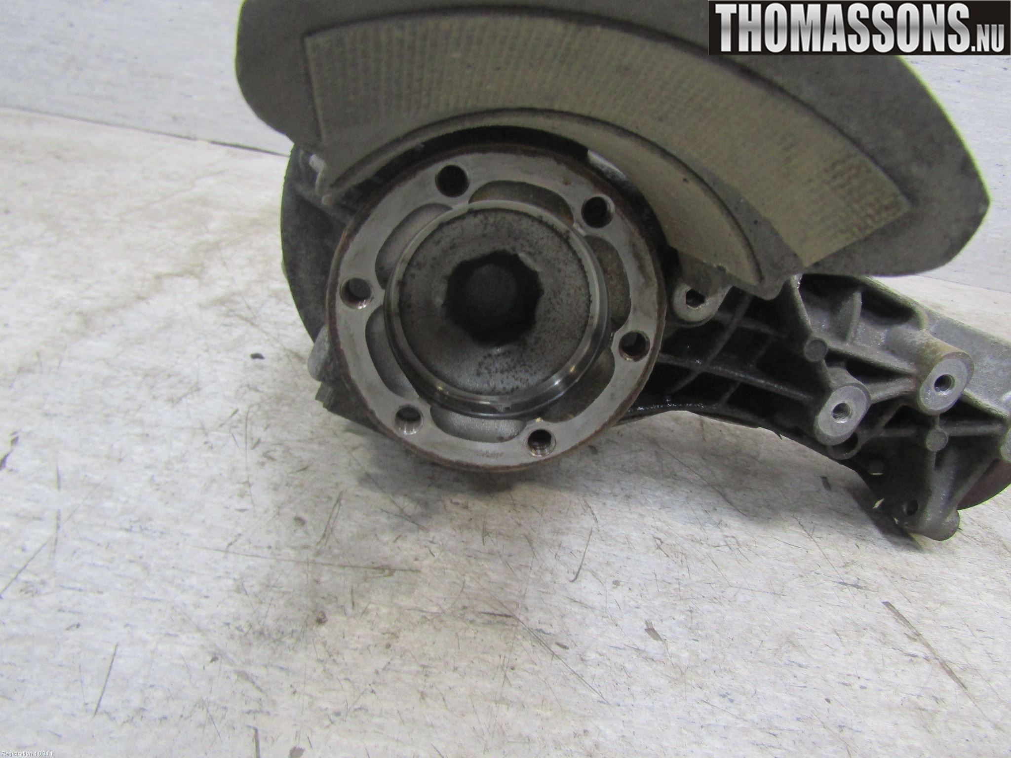 Audi A4/S4 05-07 Bakaksel Kardang Bak -Diff