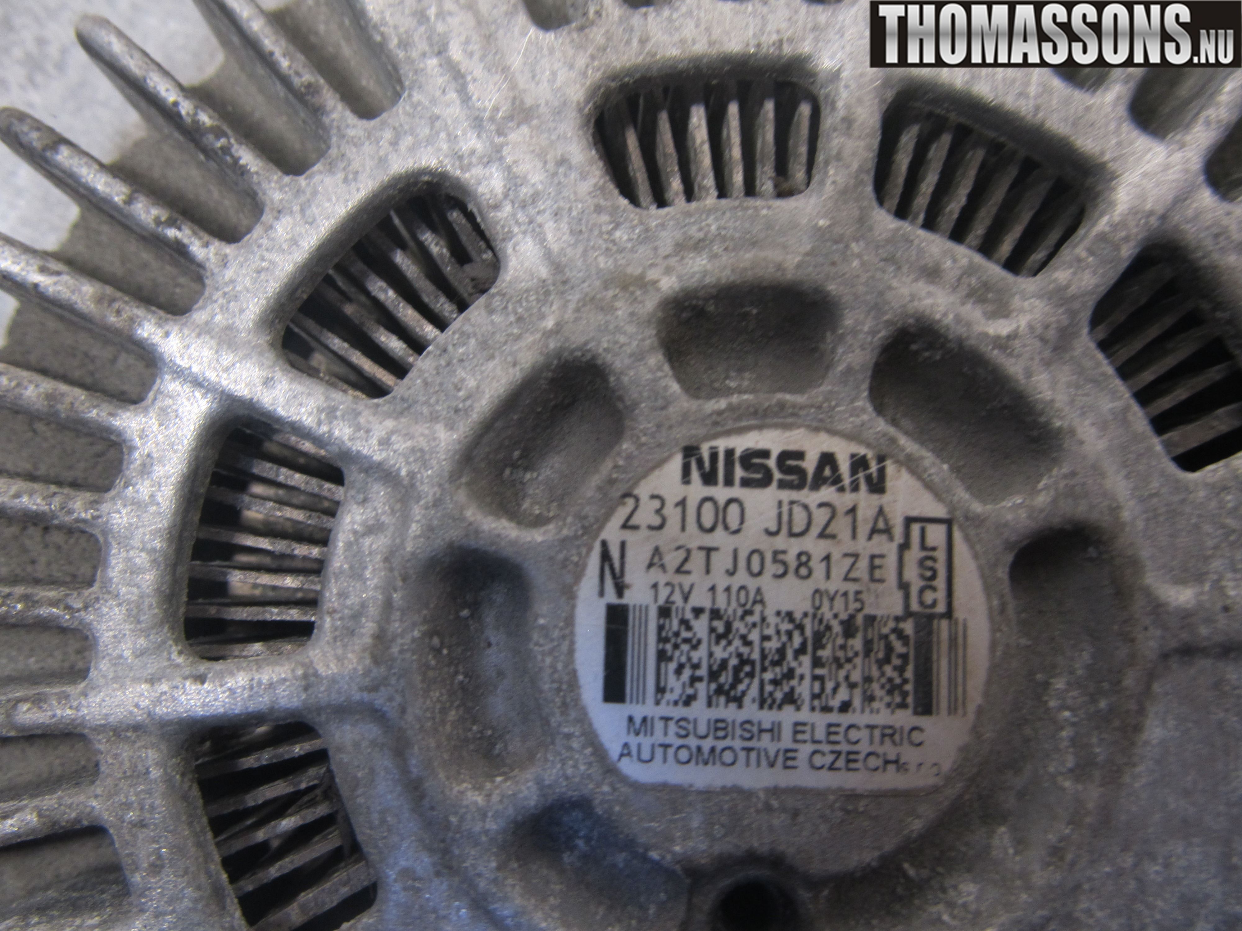 Nissan QASHQAI+2  10-14 Dynamo