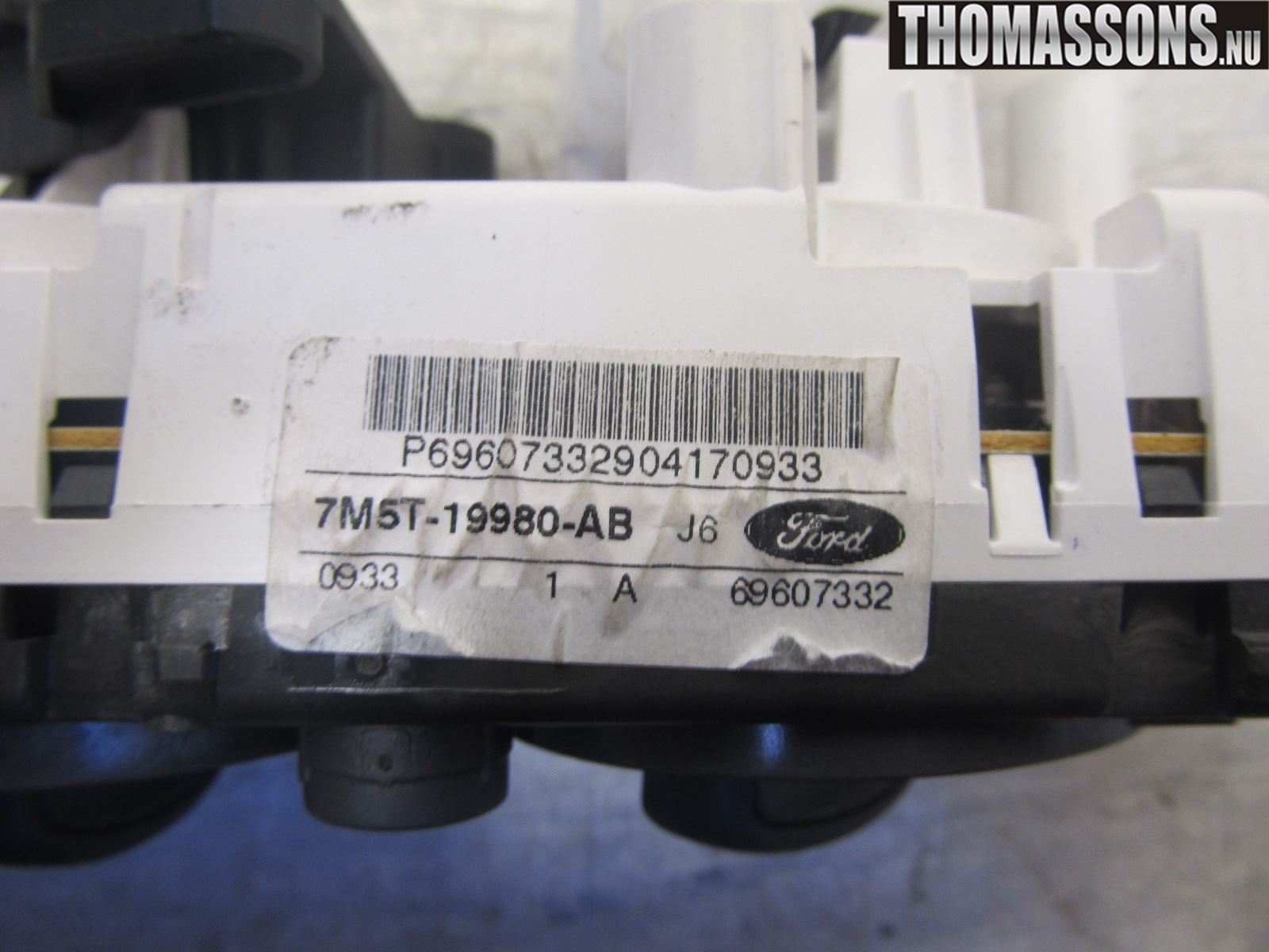 Ford FOCUS 08-11 Varme Ac Betjening-Display