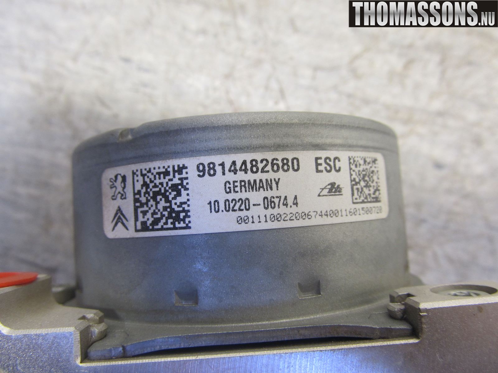 Citroen C3 10-17 Abs Hydraulikkaggregat